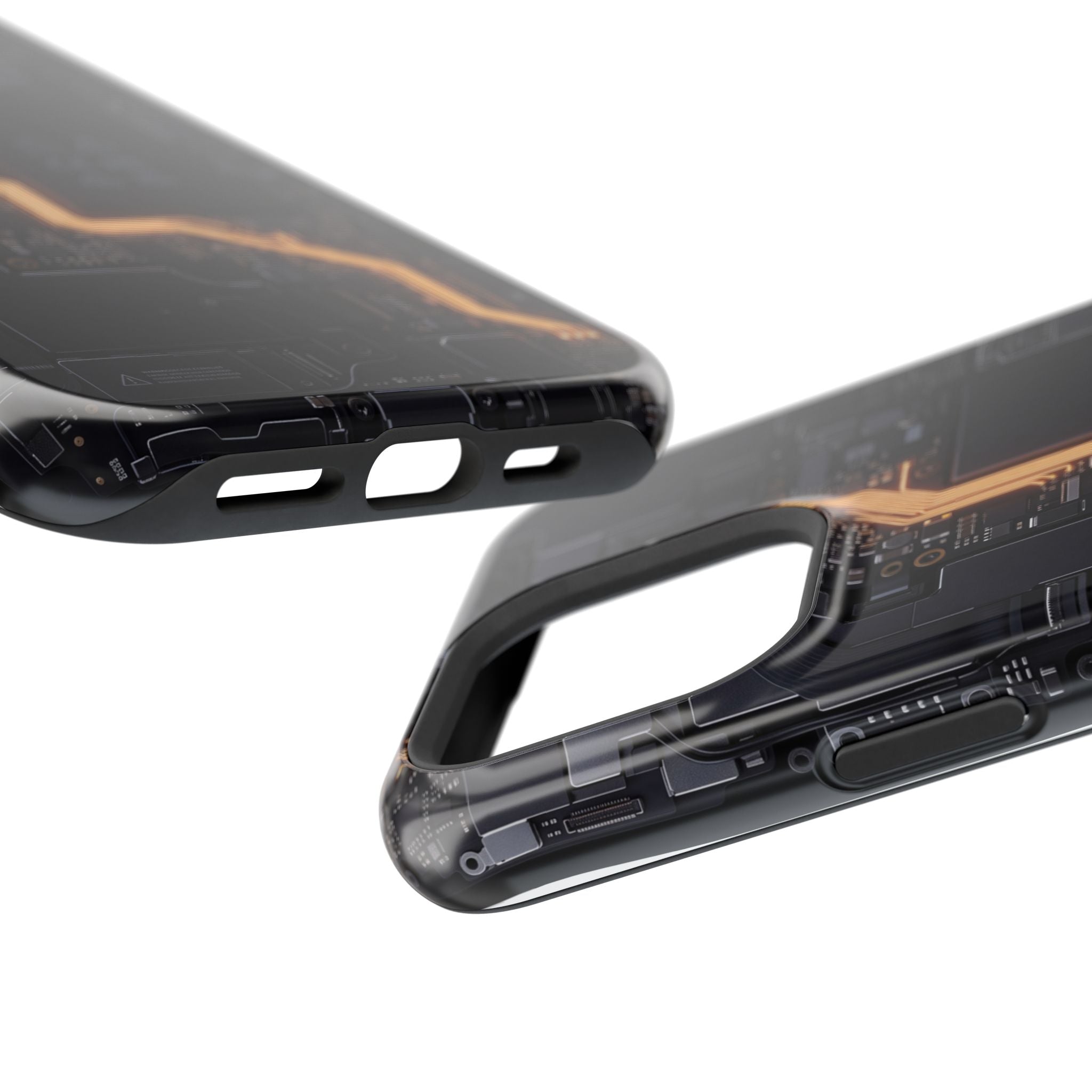Electrician Circuit Bolt Phone Case — Impact-Resistant Wireless Charging Cover