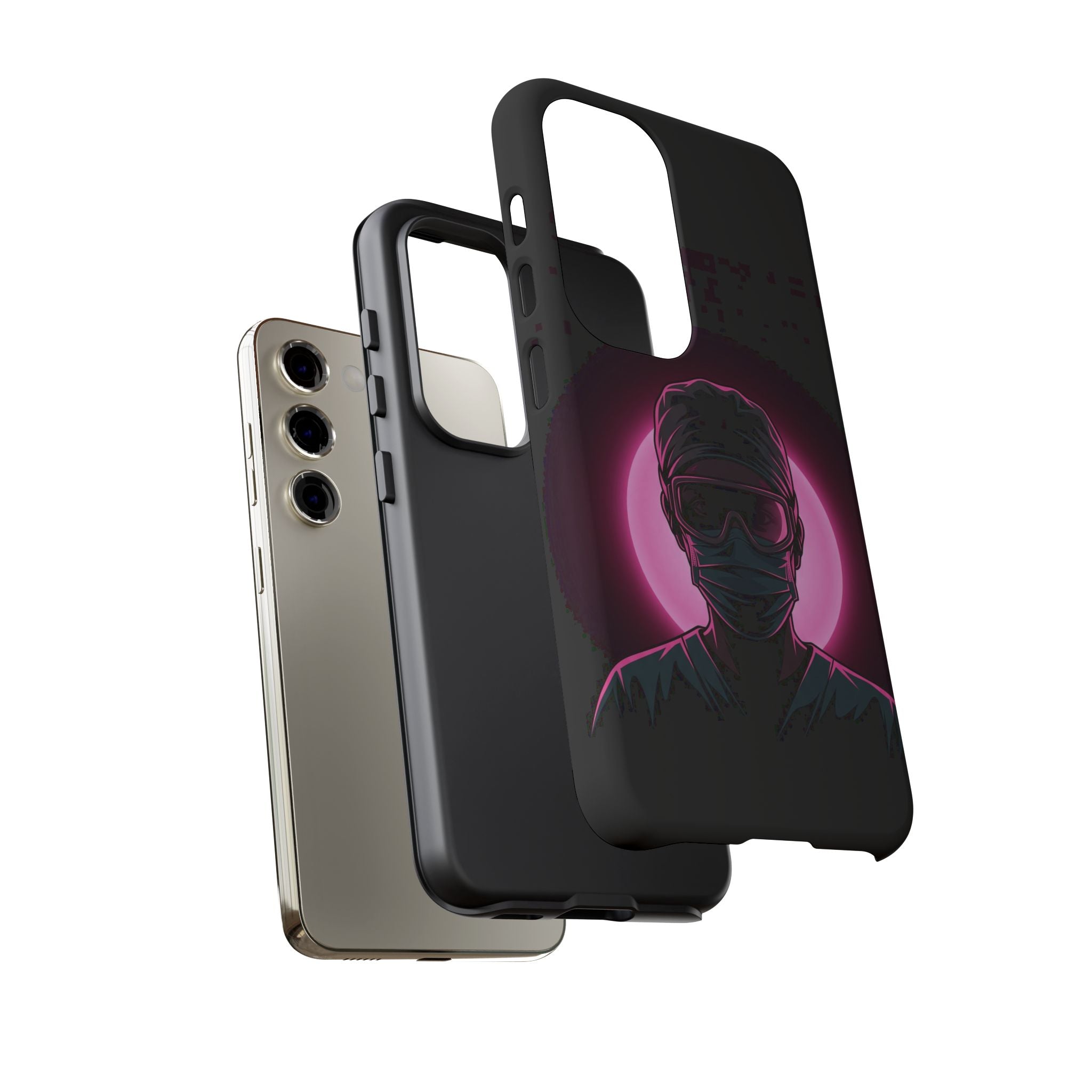Nurse Neon Silhouette Phone Case - Samsung & iPhone Series
