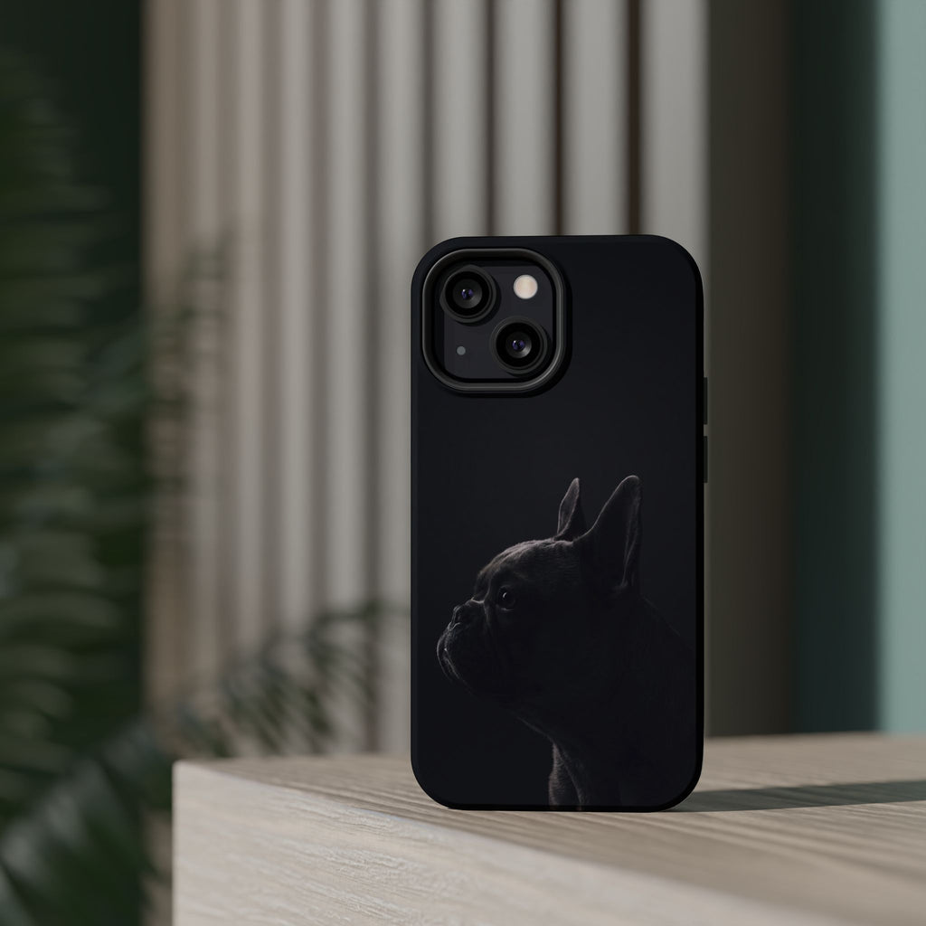 French Bulldog Phone Case — Impact-Resistant Wireless Charging Cover