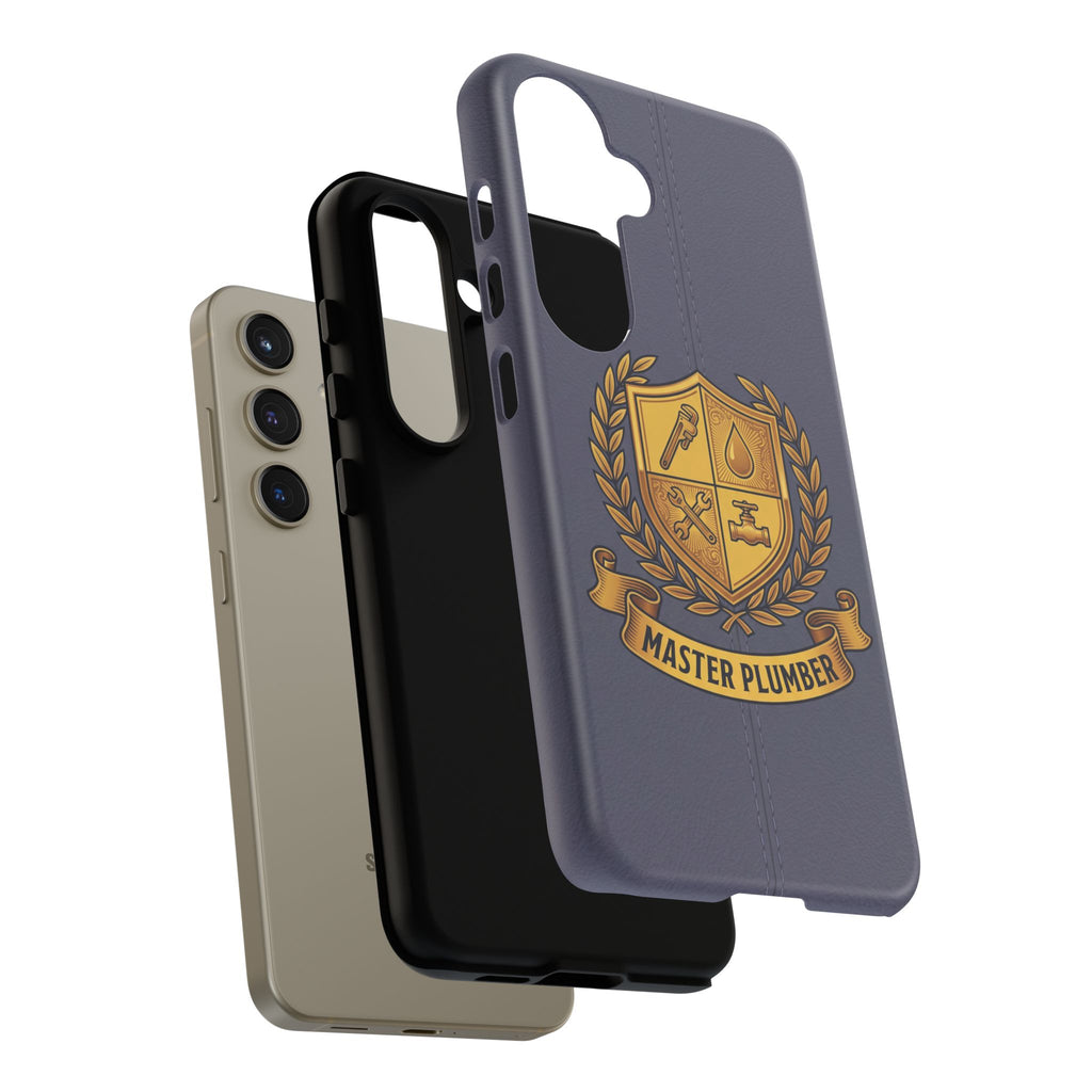 Master Plumber Slate Crest Phone Case - Samsung & iPhone Series
