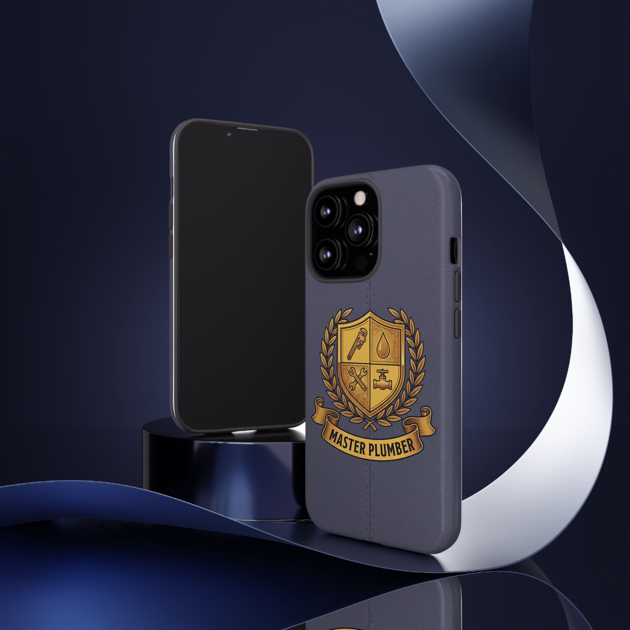 Master Plumber Slate Crest Phone Case - Samsung & iPhone Series