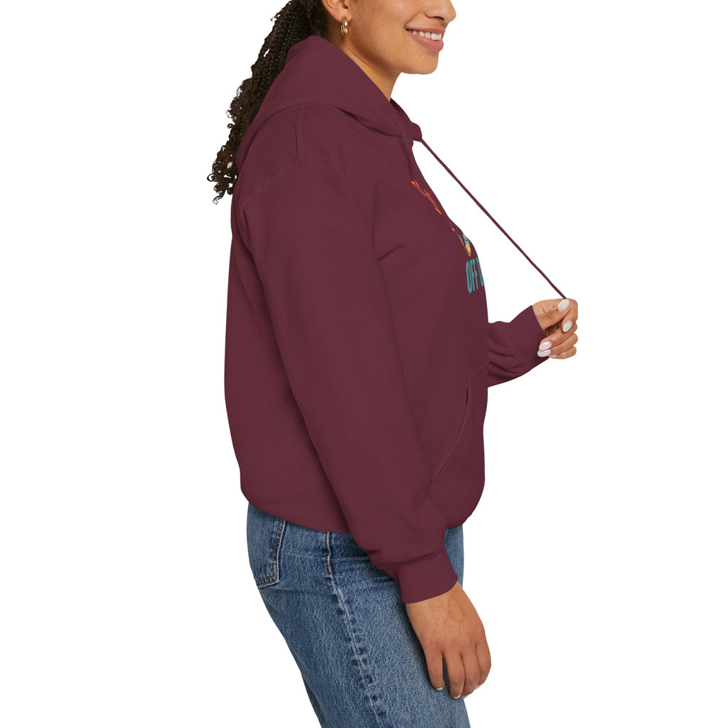 Nurse Off Duty Hoodie — Beach Vacation Nurse Graphic Pullover