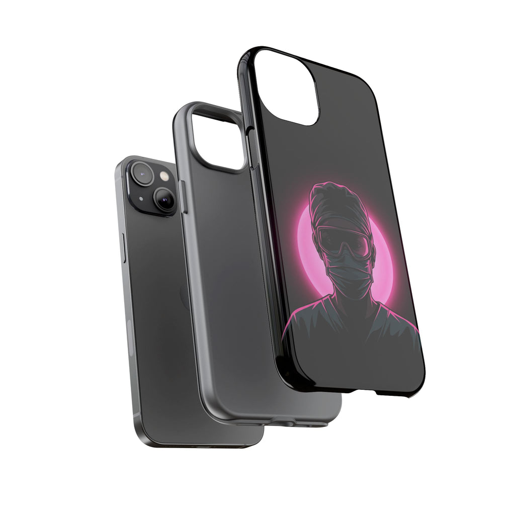 Nurse Neon Silhouette Phone Case - Samsung & iPhone Series
