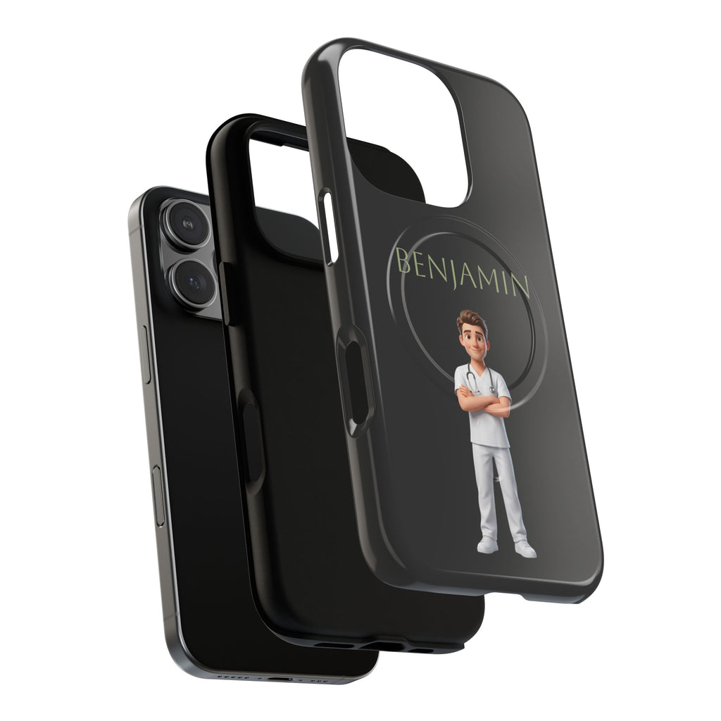 Personalized Nurse Phone Case | MagSafe Compatible, Custom Name iPhone Case