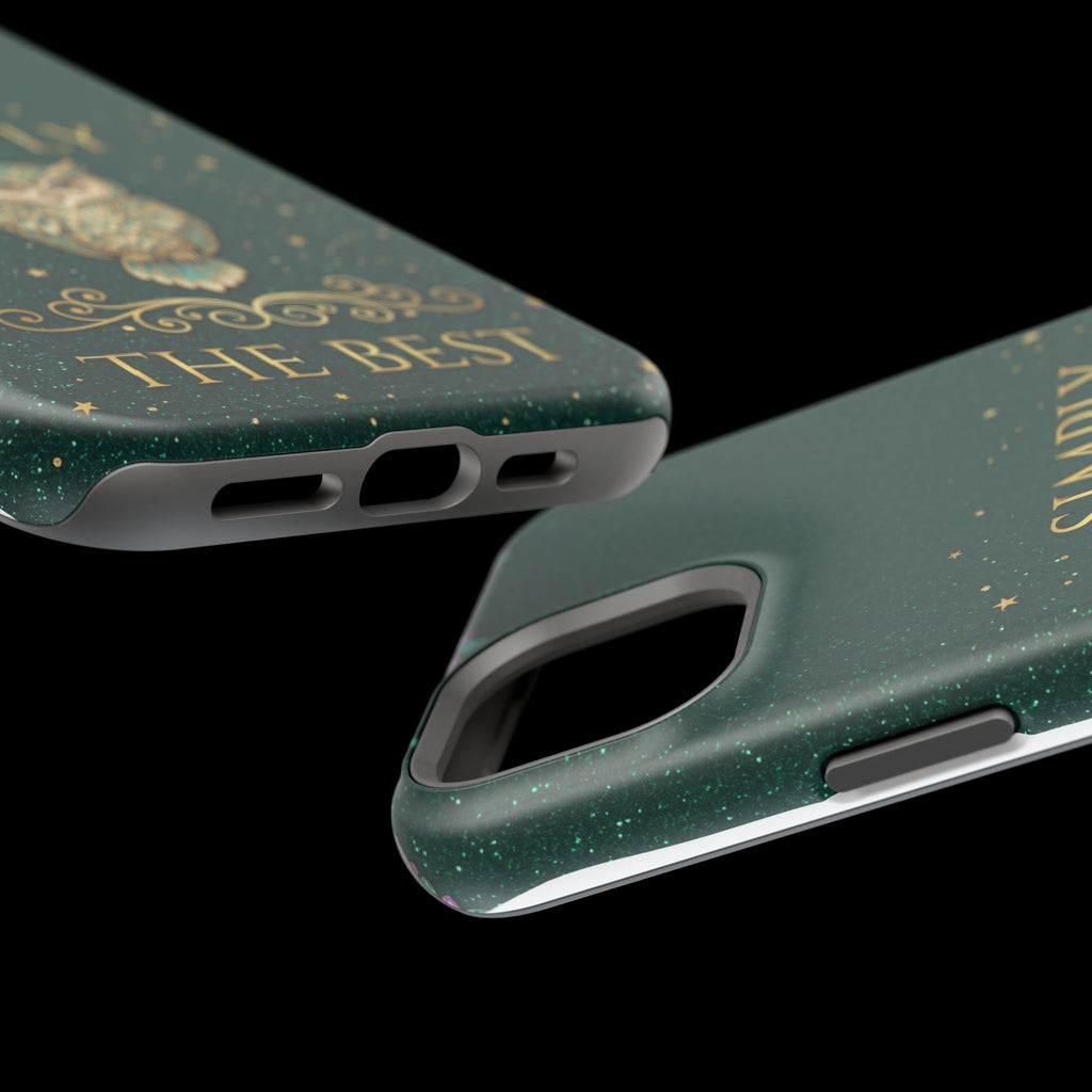 Simply The Best Wise Owl Phone Case — Wireless Charging Cover