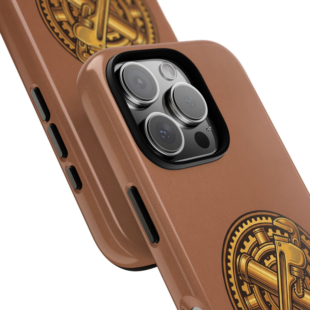 Plumber Born to Build Leather Phone Case - Samsung & iPhone Series