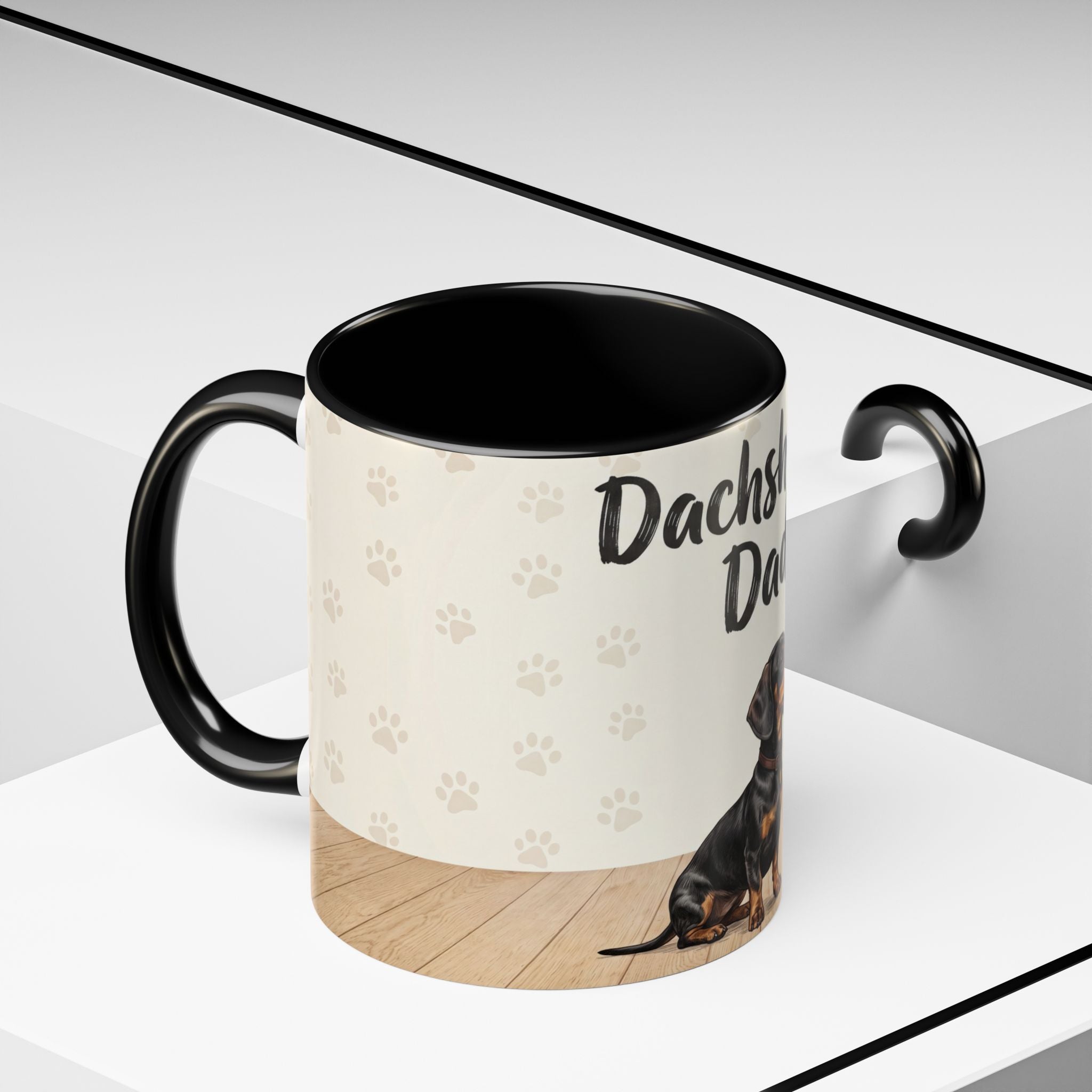 Dachshund Dad Mug | Cute Dog Dad Coffee Mug | Wiener Dog Gift for Dachshund Lovers