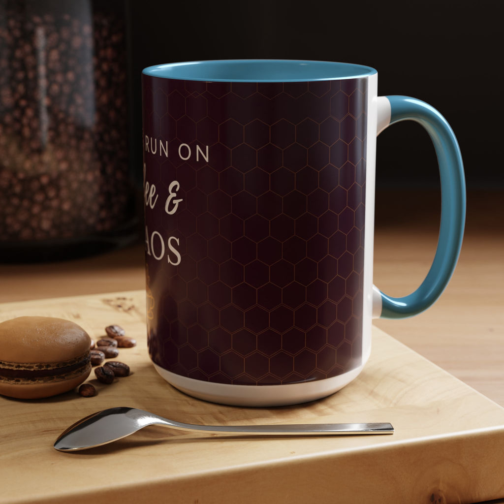 Coffee Mug for Nurses | Nurses run on coffee & chaos | Nurse Appreciation Gift | Gift for Her