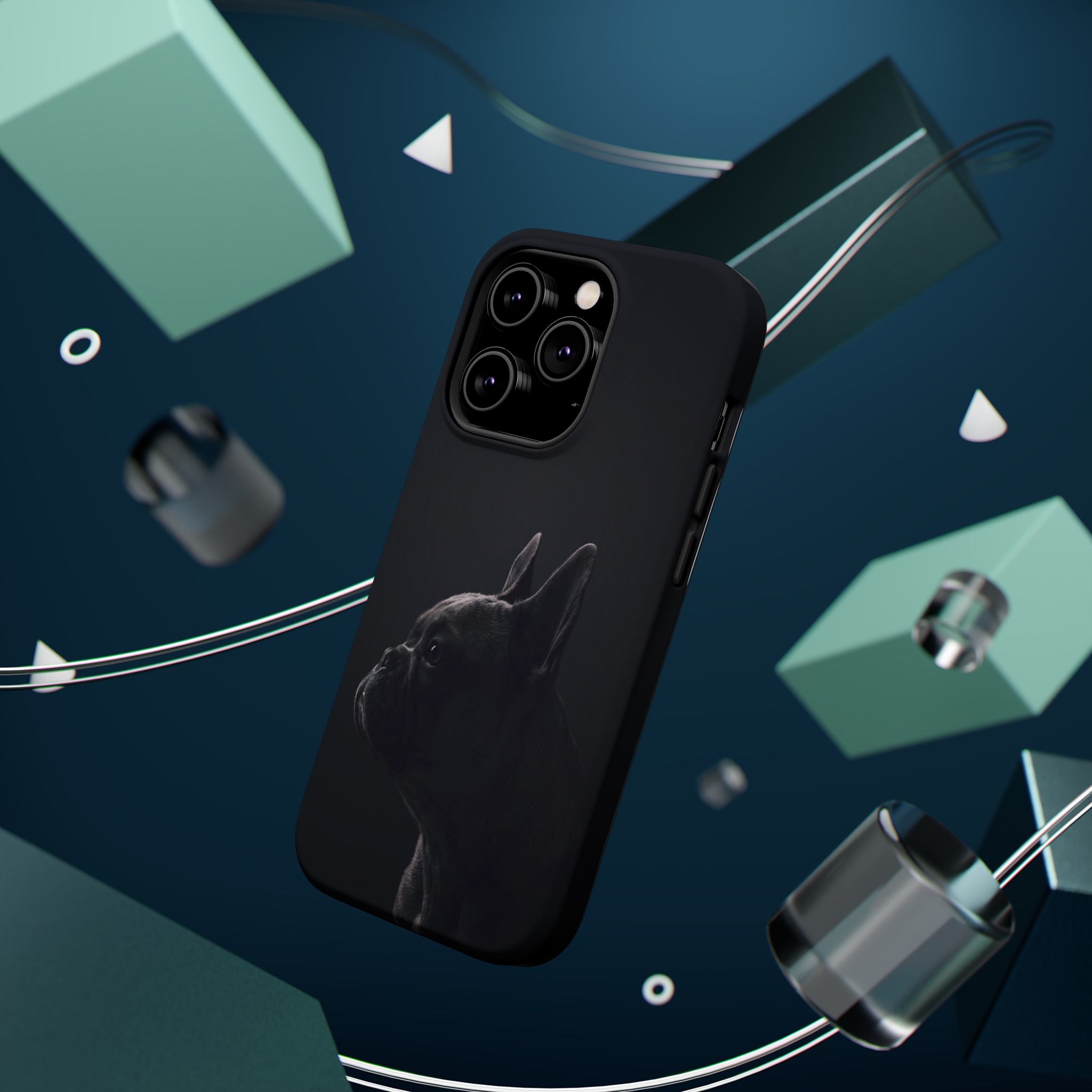 French Bulldog Phone Case — Impact-Resistant Wireless Charging Cover
