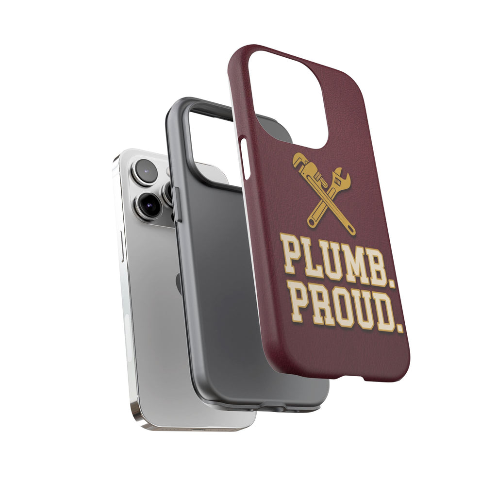 Plumb. Proud. Varsity Print Phone Case - Samsung & iPhone Series