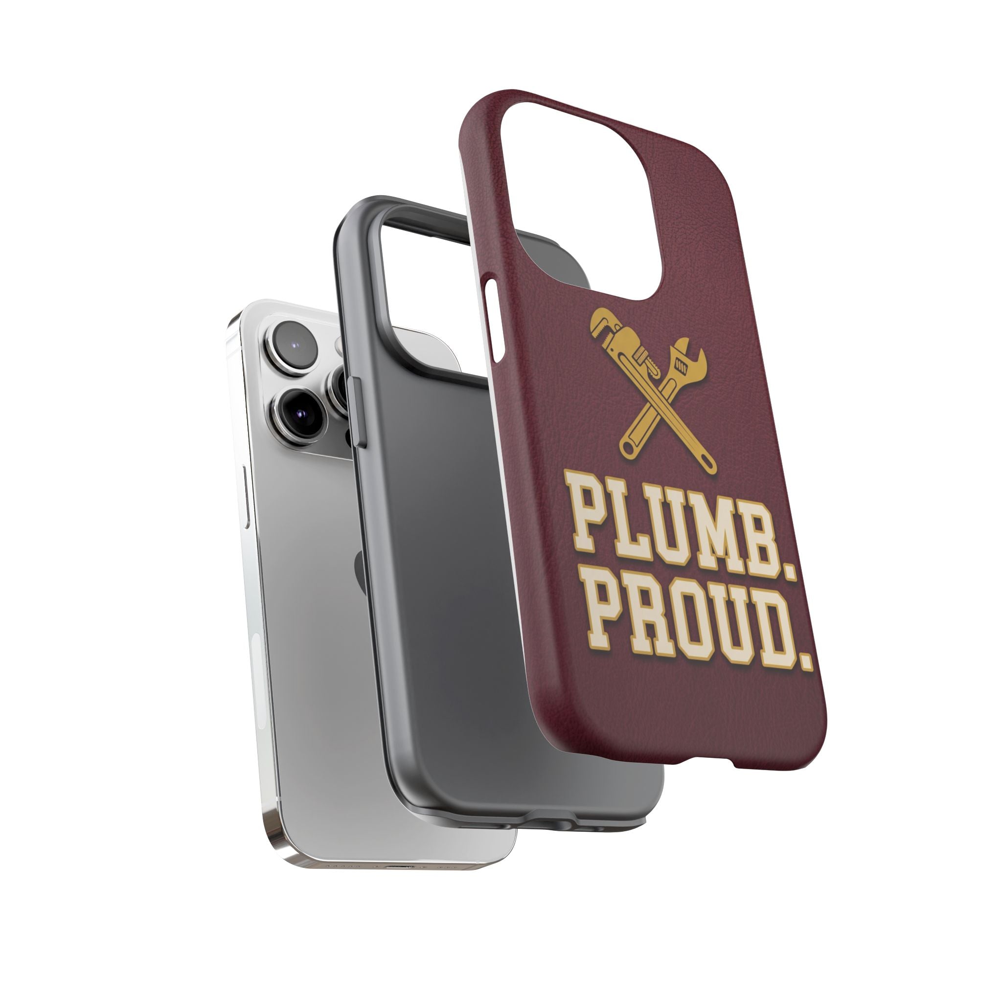 Plumb. Proud. Varsity Print Phone Case - Samsung & iPhone Series
