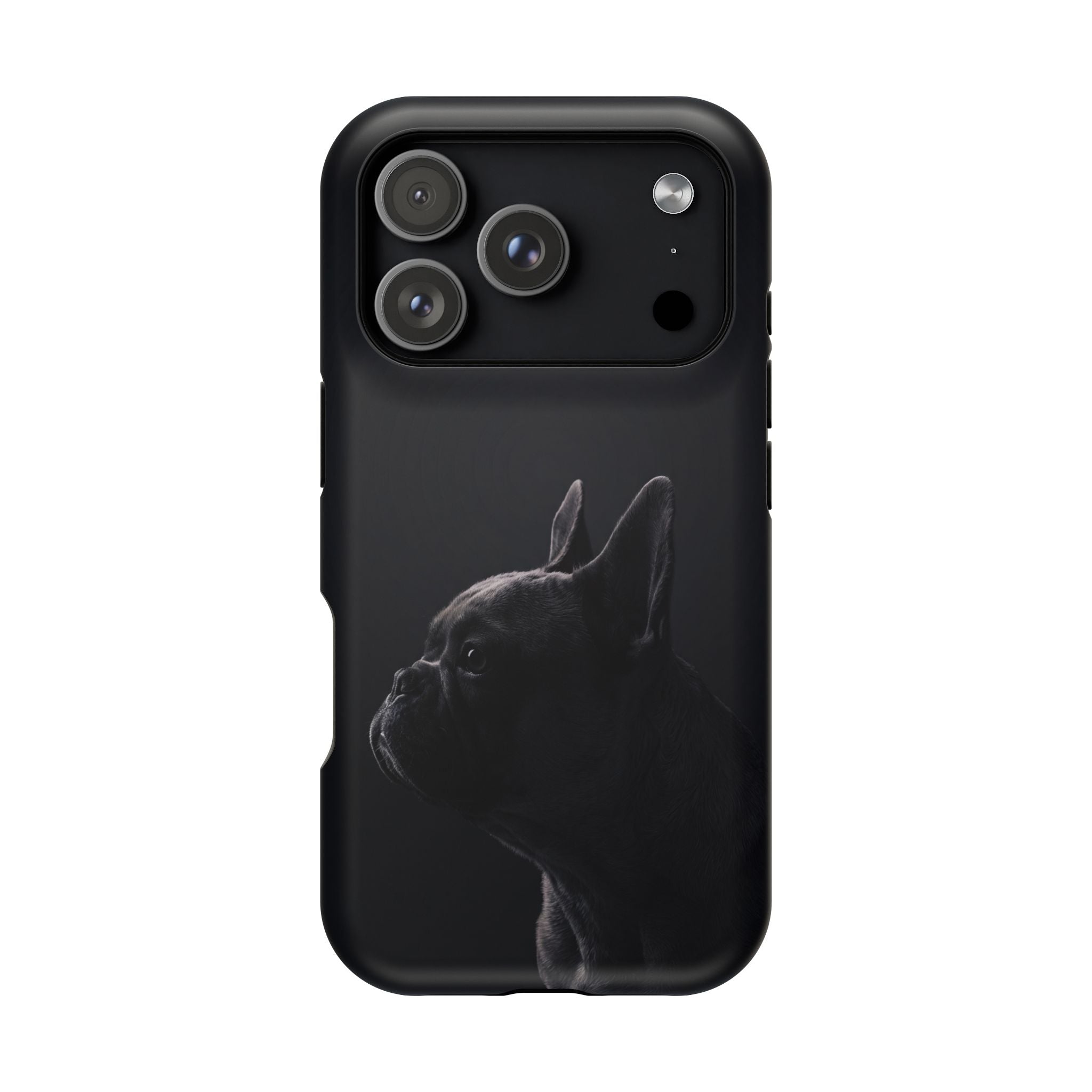 French Bulldog Phone Case — Impact-Resistant Wireless Charging Cover