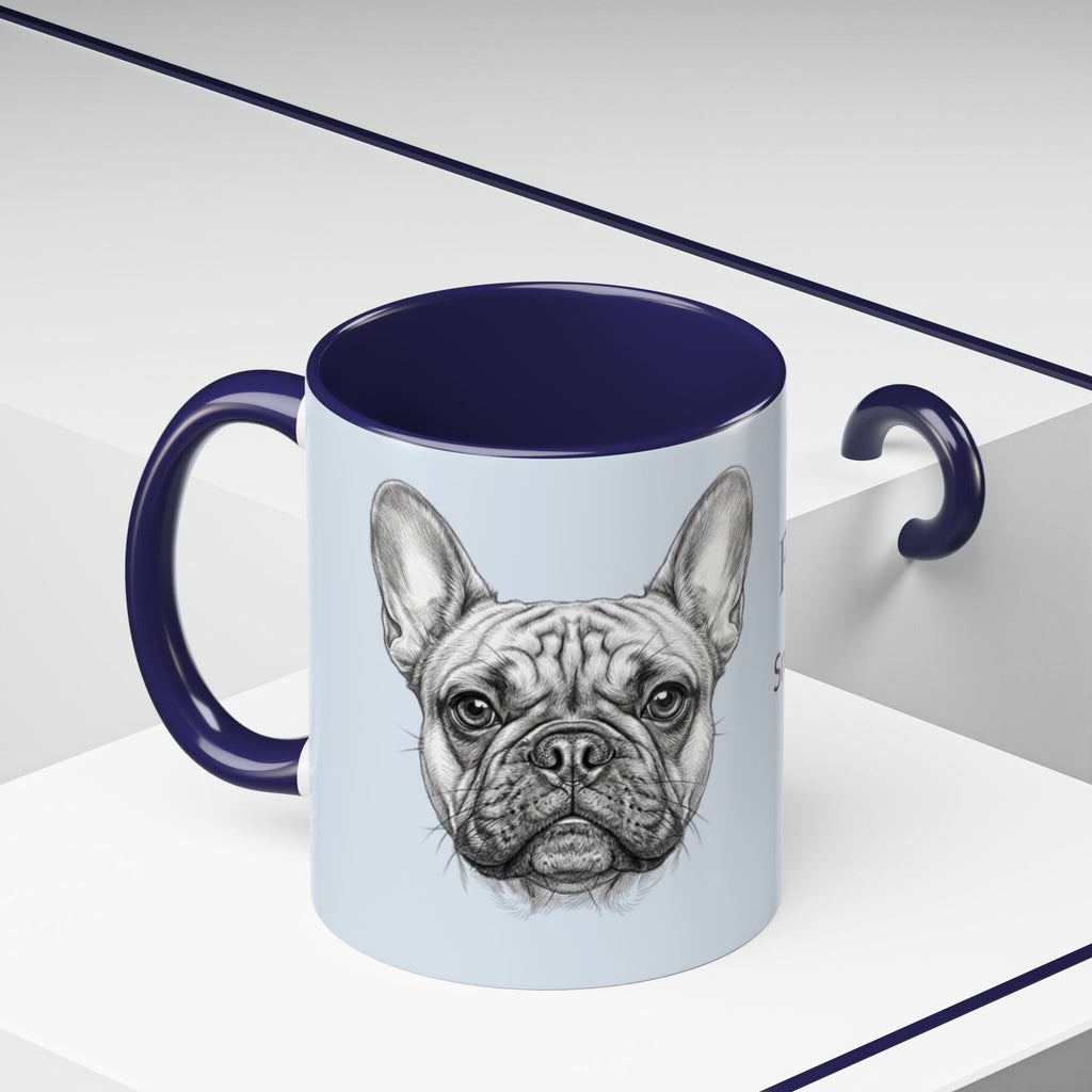 Personalized Frenchie Mug | Custom Name Mug | French Bulldog Gift | Frenchie Lover Coffee Cup
