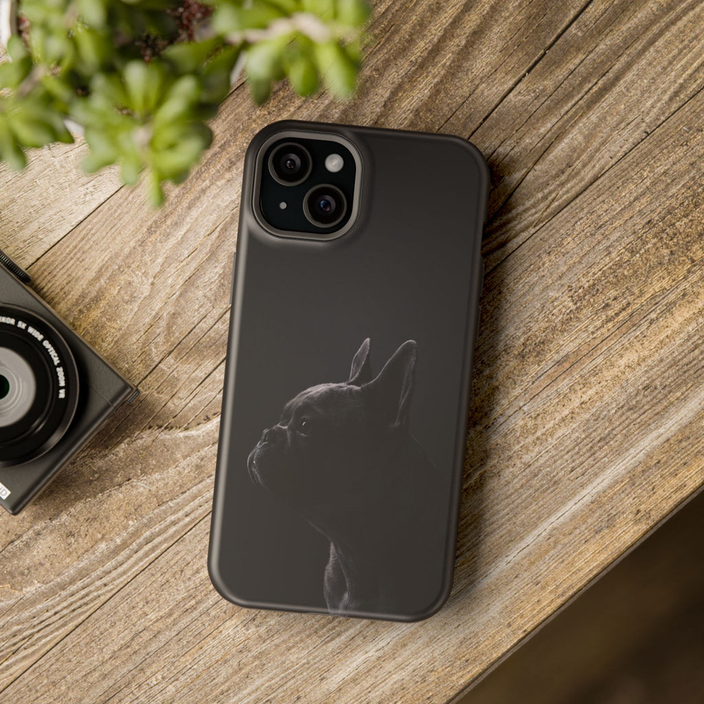 French Bulldog Phone Case — Impact-Resistant Wireless Charging Cover