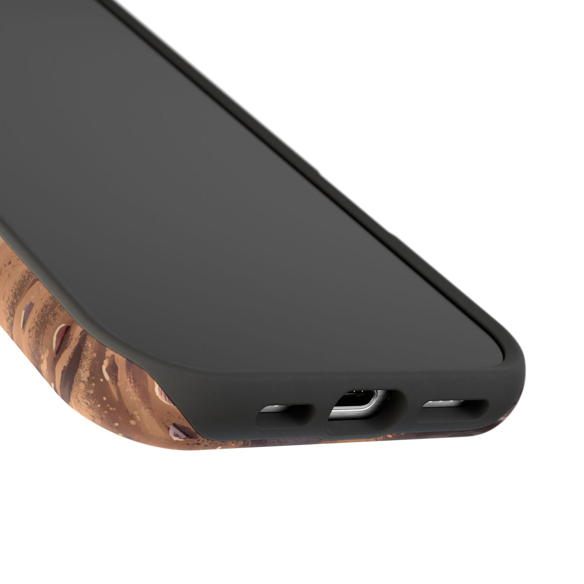Personalized French Bulldog Beach Portrait Phone Case — Wireless Charging Cover
