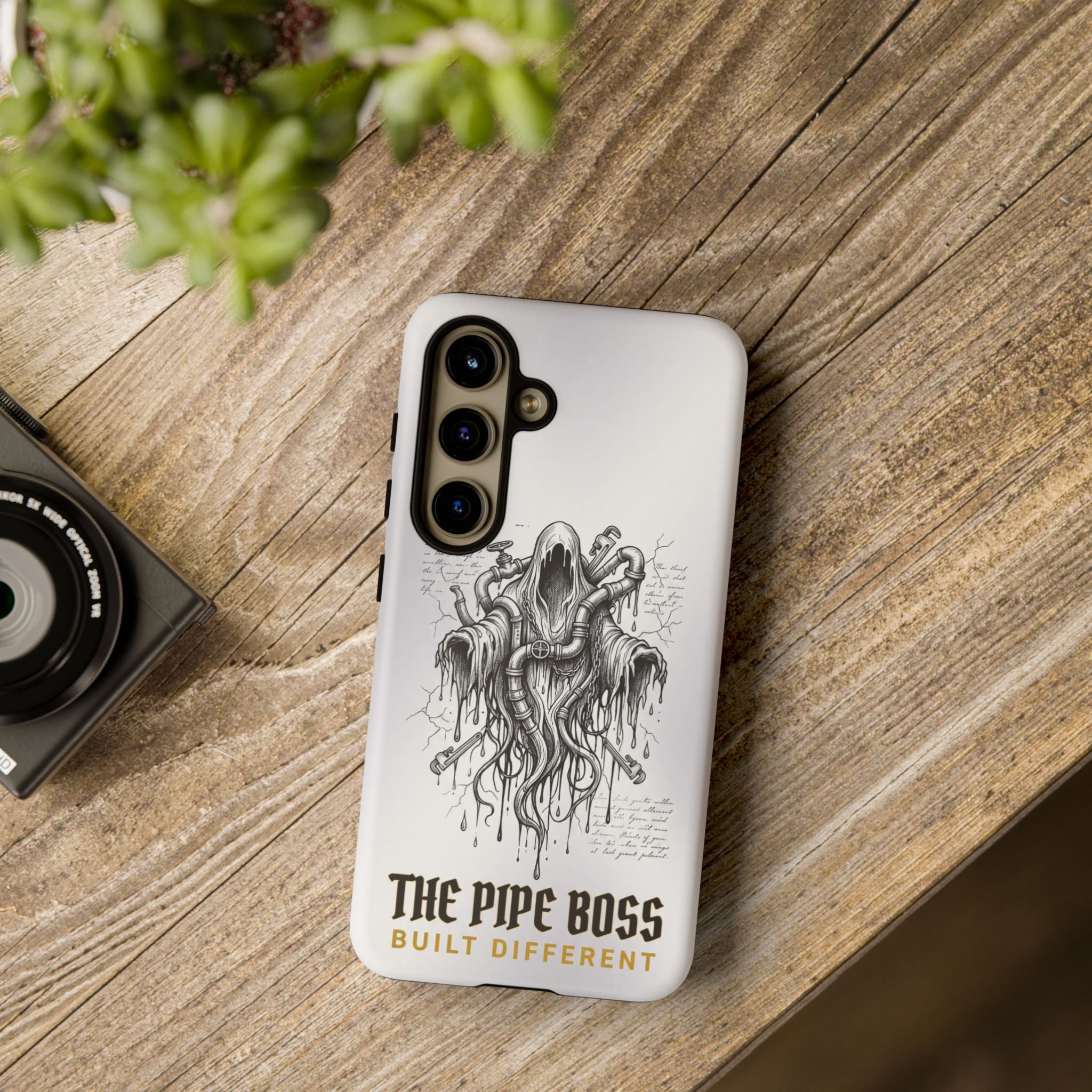 The Pipe Boss Gothic Plumber Phone Case - Samsung & iPhone Series