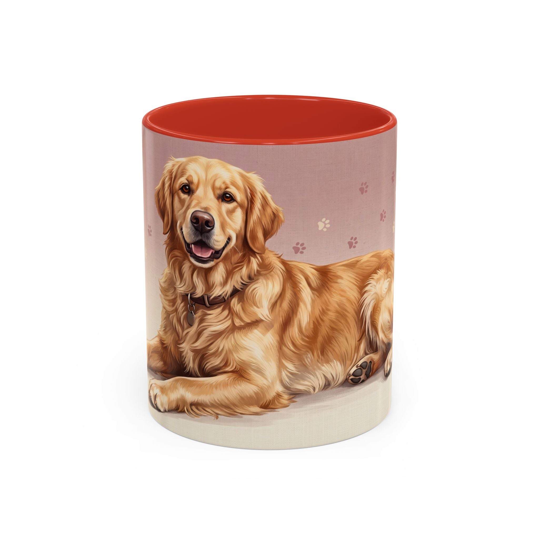 Golden Retriever Lying Down Mug | Golden Retriever Lover Gift | Cute Dog Coffee Mug
