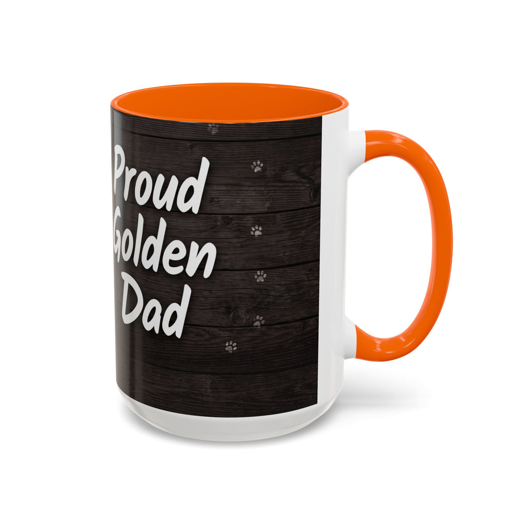 Proud Golden Dad Mug | Golden Retriever Lover Gift | Dog Dad Coffee Mug