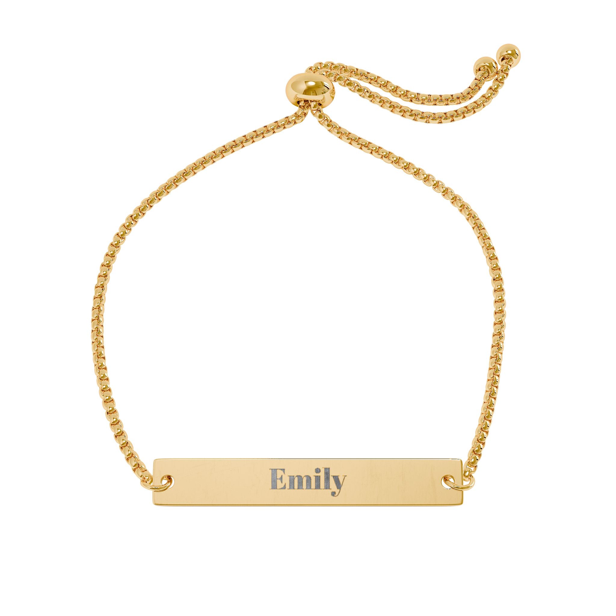 Personalized Engraved Bar Bracelet | Adjustable Name Plate Bracelet, Nurse Gift