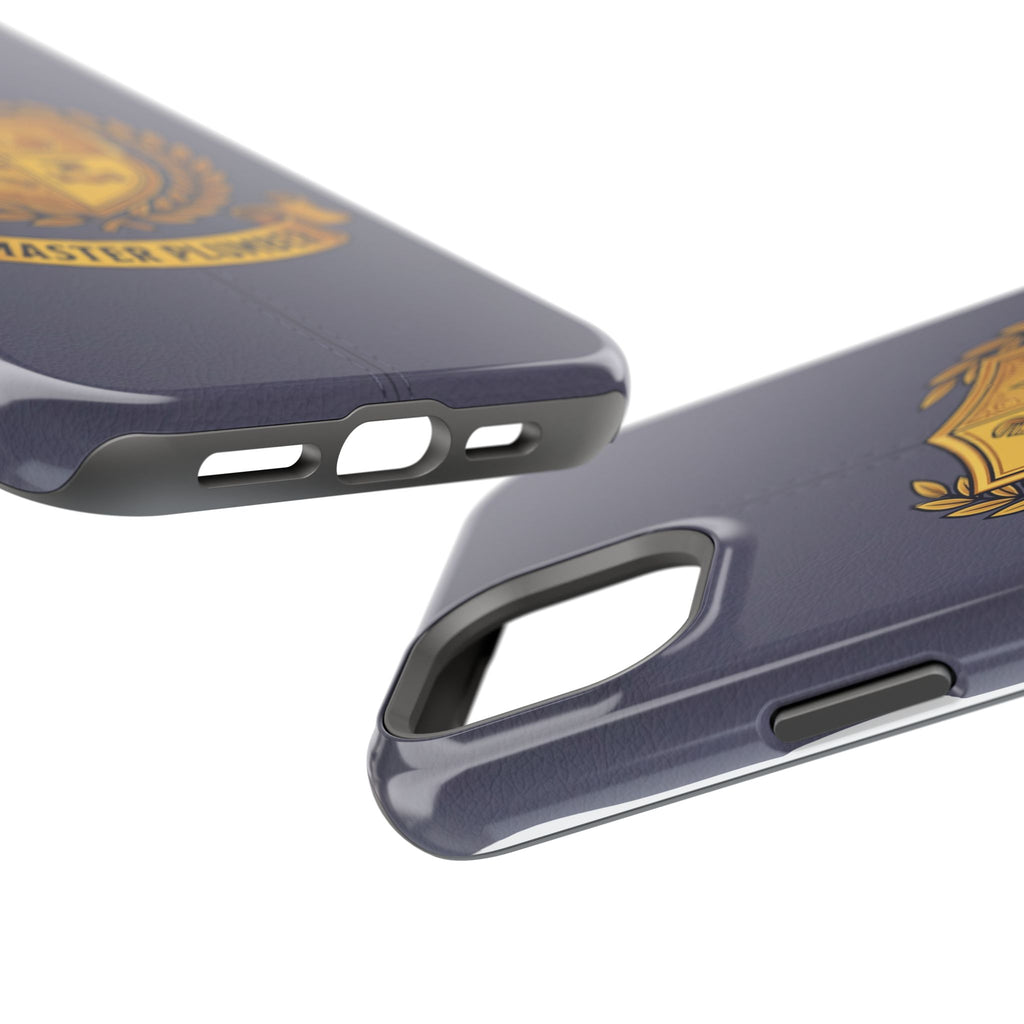 Master Plumber Crest Phone Case — Heraldic Shield Wireless Charging Cover
