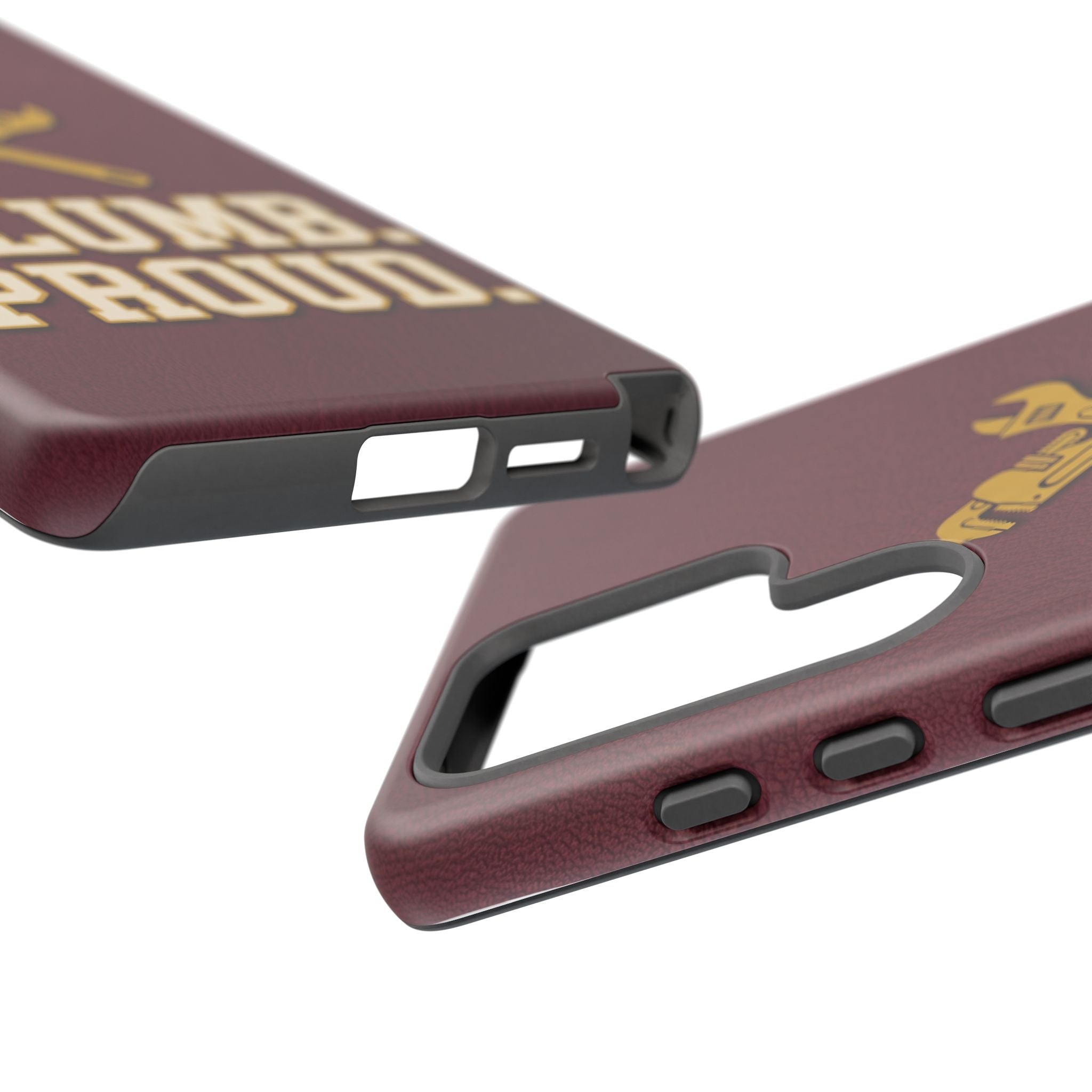 Plumb. Proud. Varsity Print Phone Case - Samsung & iPhone Series