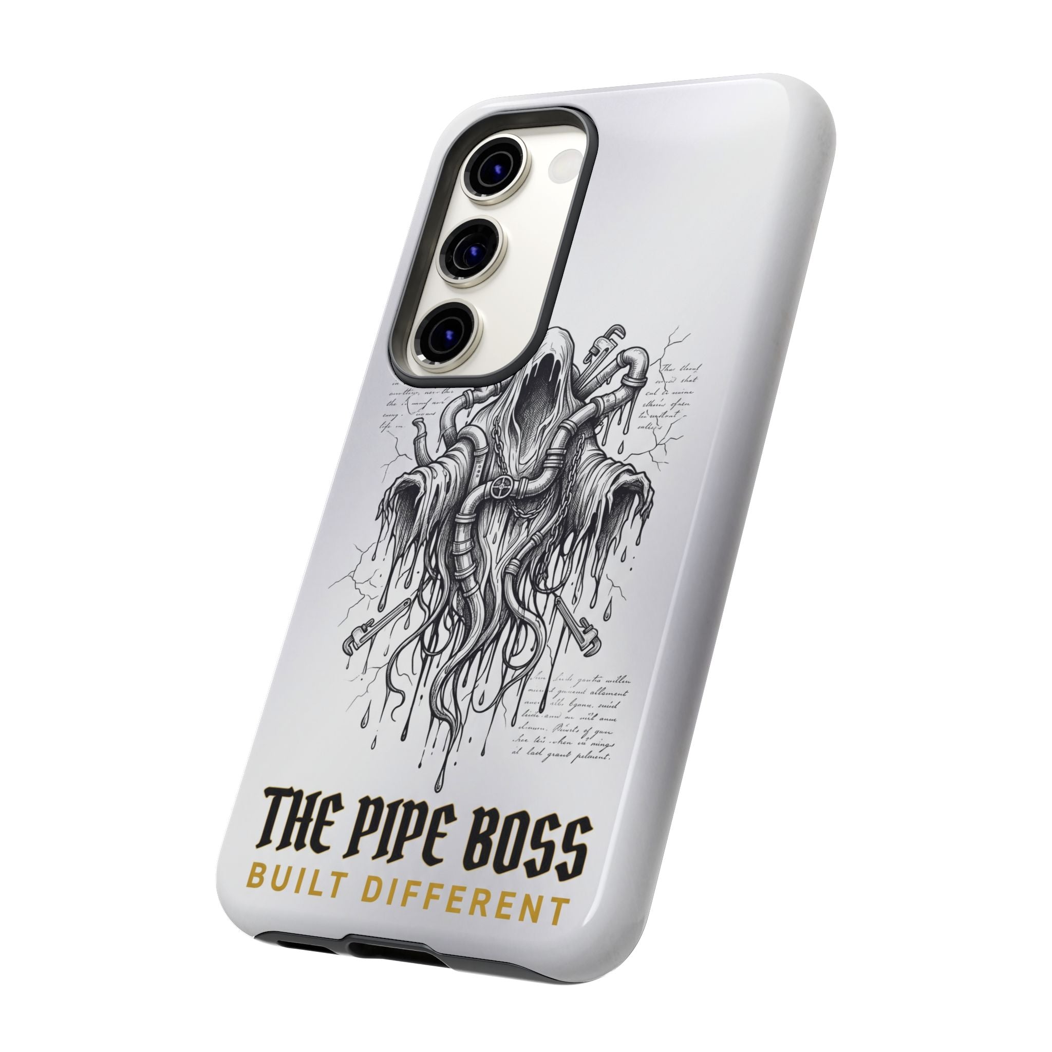 The Pipe Boss Gothic Plumber Phone Case - Samsung & iPhone Series