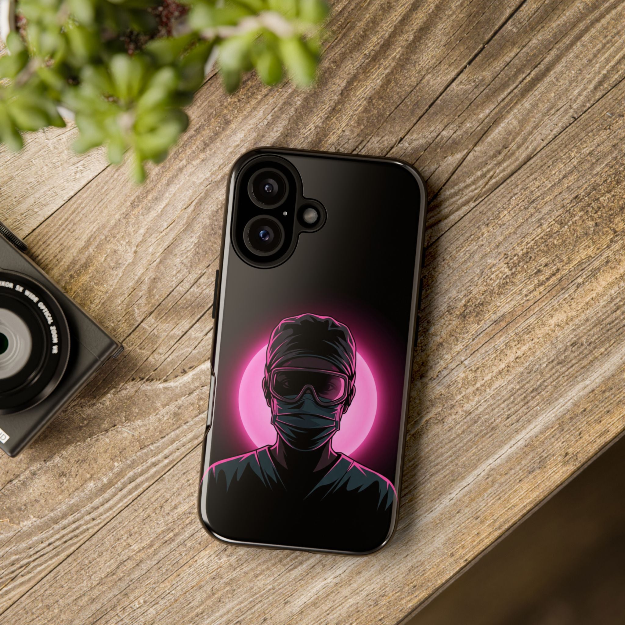 Nurse Neon Silhouette Phone Case - Samsung & iPhone Series