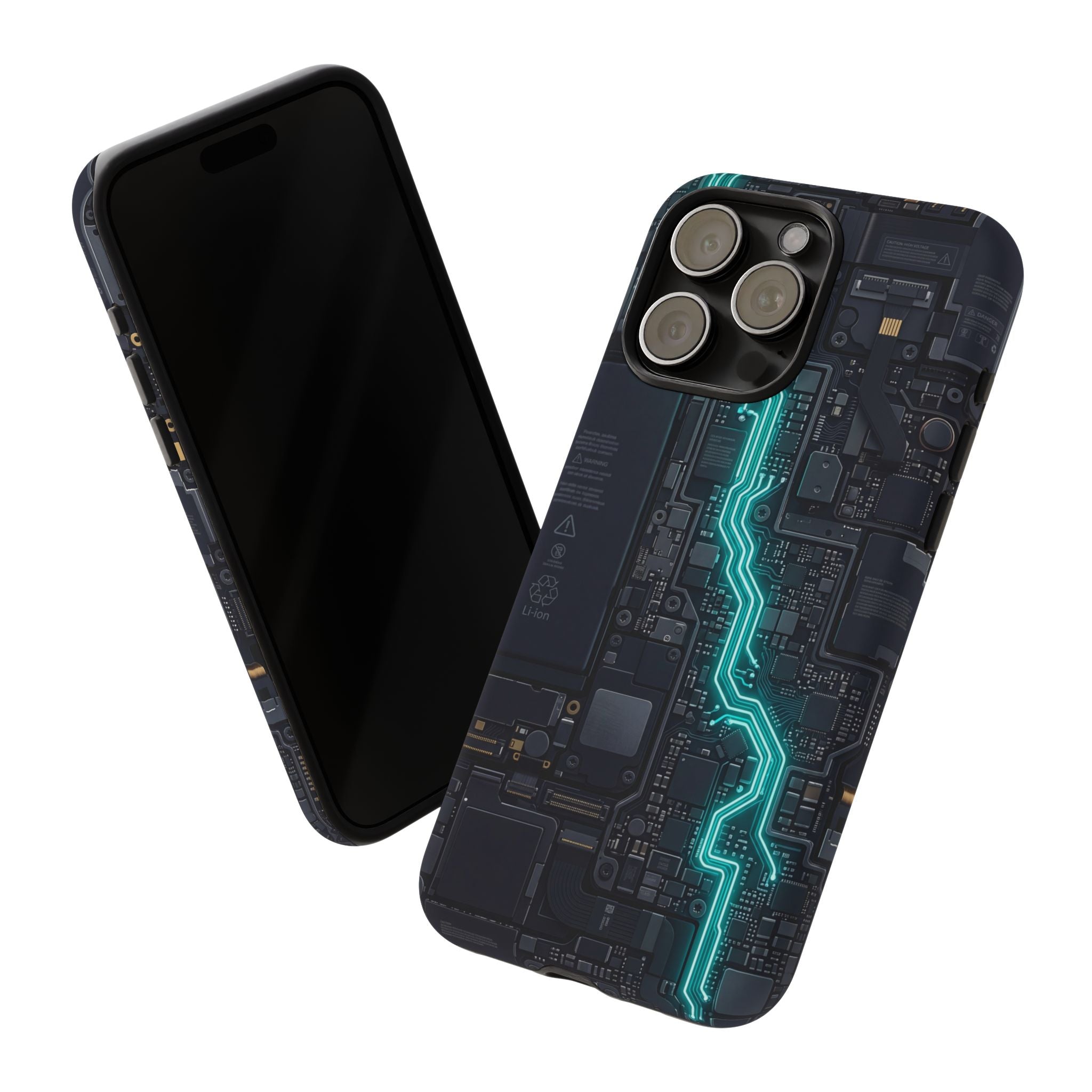 Electrician Cyan Circuit Phone Case - Samsung & iPhone Series