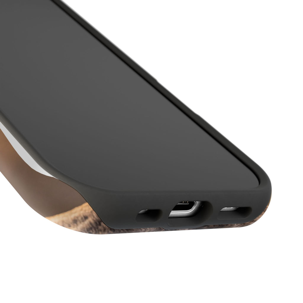Brindle French Bulldog Phone Case — Impact-Resistant Wireless Charging Cover