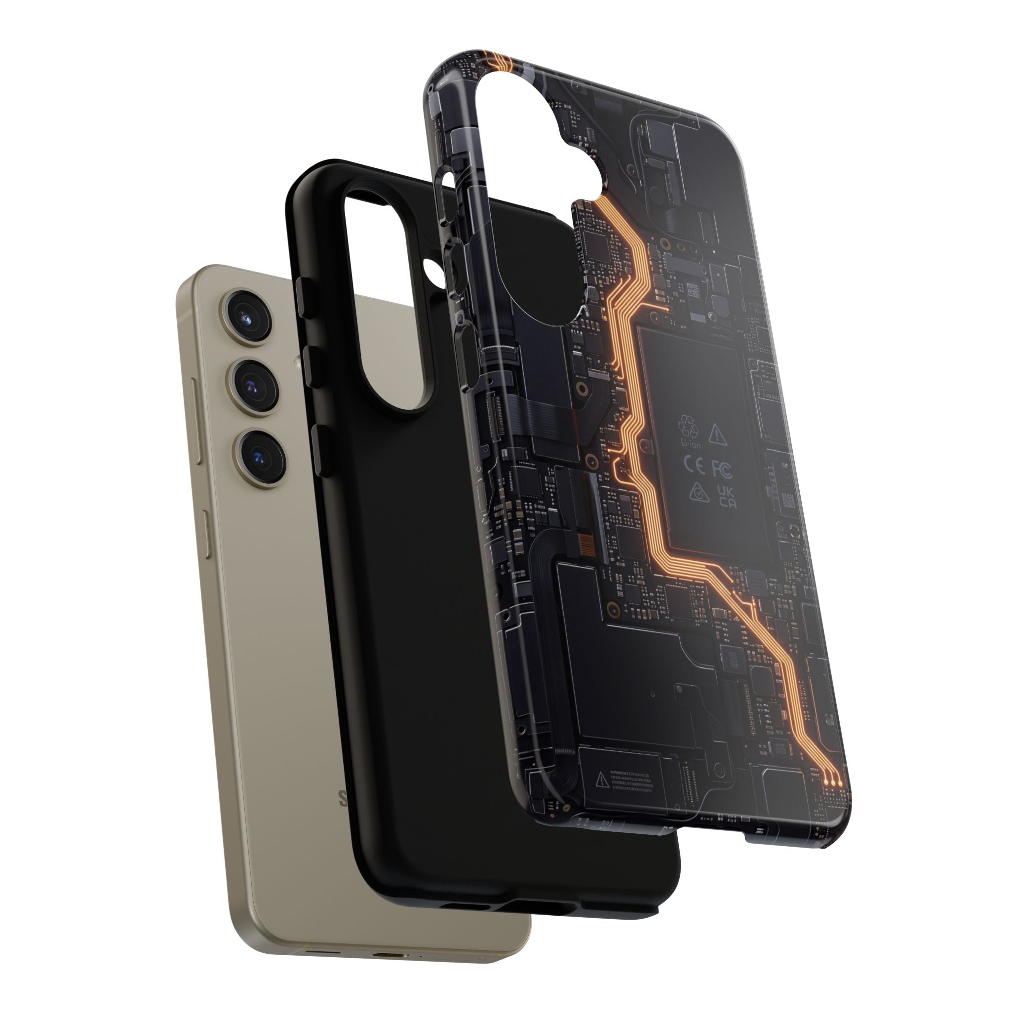 Electrician Glowing Circuit Phone Case - Samsung & iPhone Series