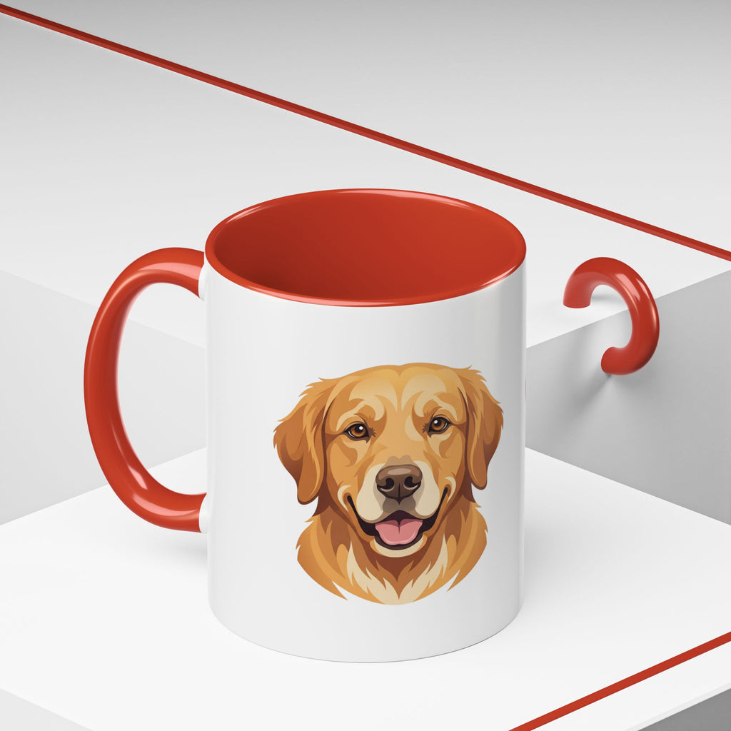 Personalized Golden Retriever Mug | Custom Name & Message Dog Lover Coffee Mug