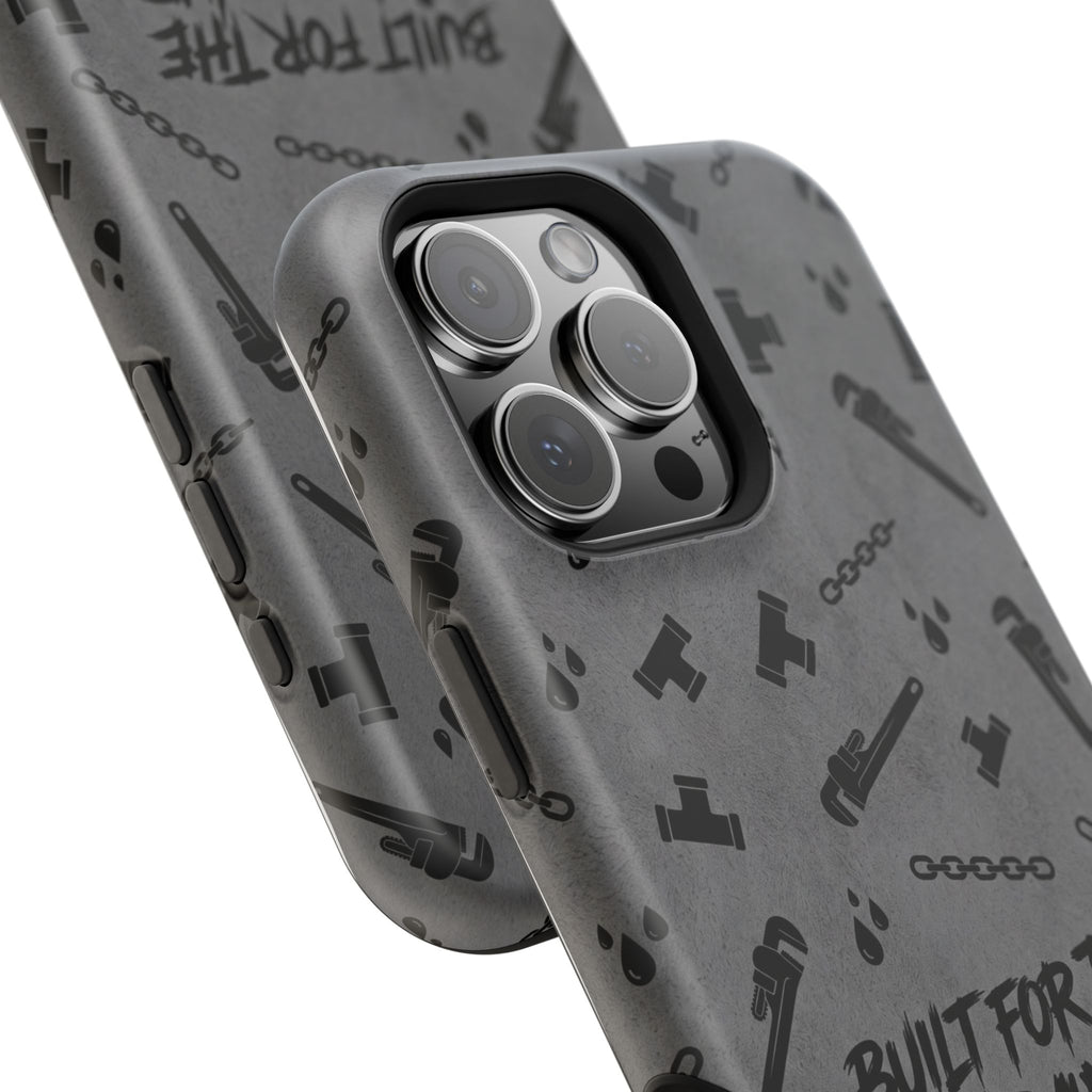 Built for the Grind Phone Case — Plumber Tools Wireless Charging Cover