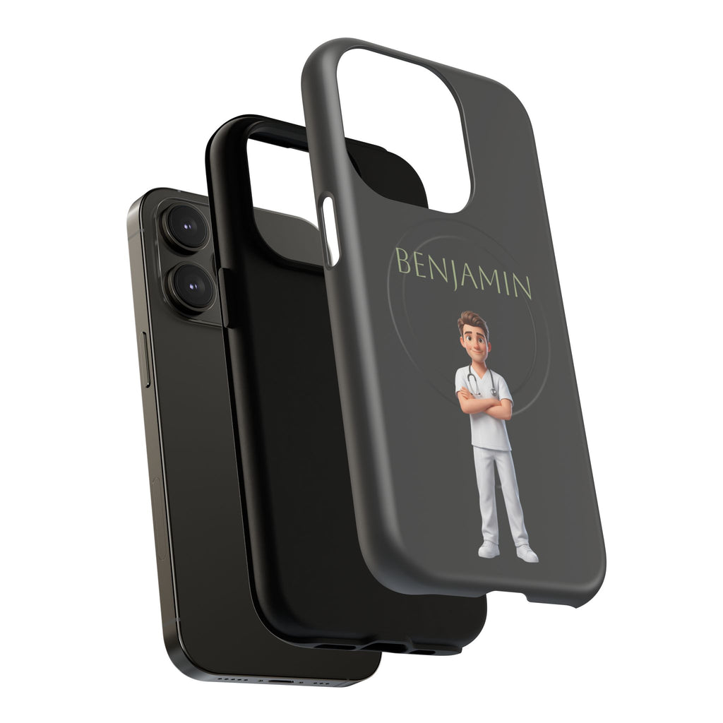 Personalized Nurse Phone Case | MagSafe Compatible, Custom Name iPhone Case