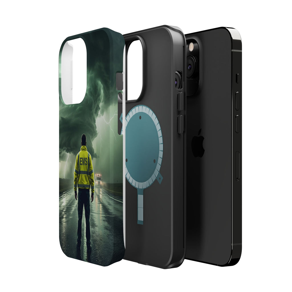 EMS Green Storm Phone Case — Magnetic Wireless Charging Cover