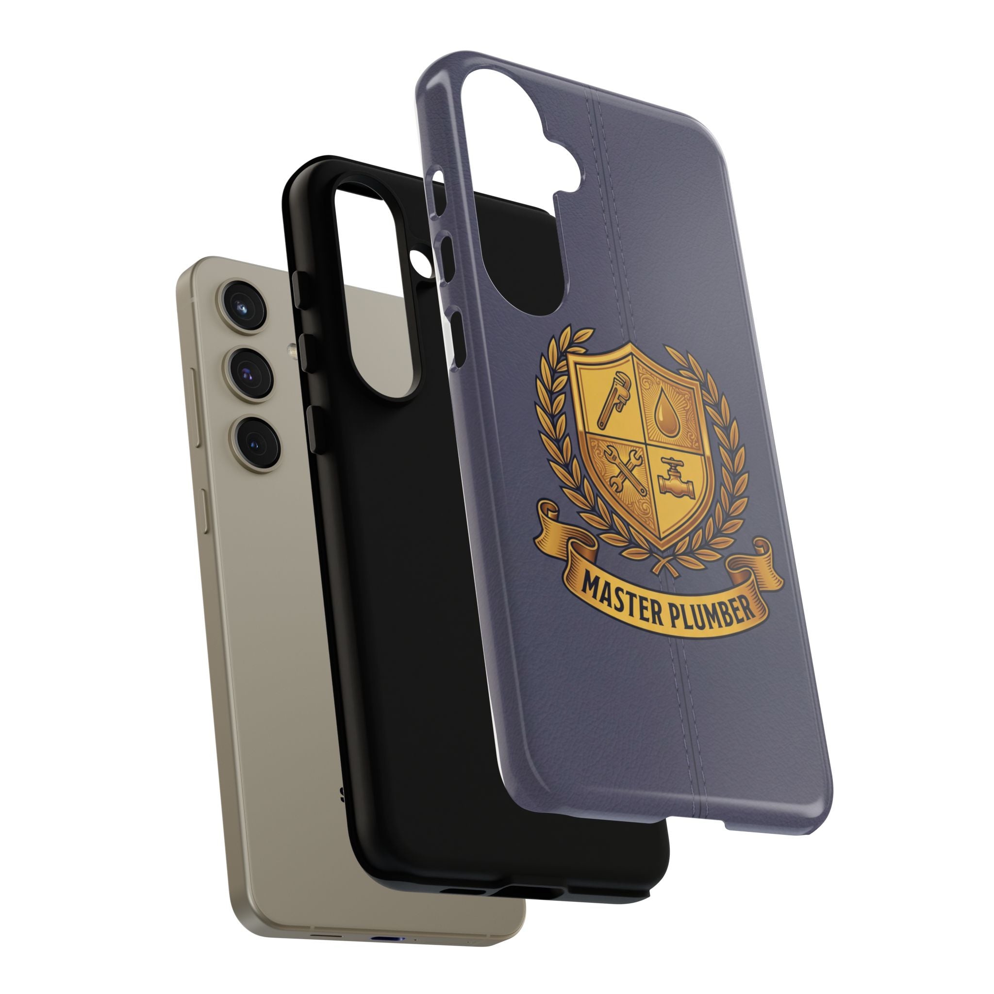 Master Plumber Slate Crest Phone Case - Samsung & iPhone Series