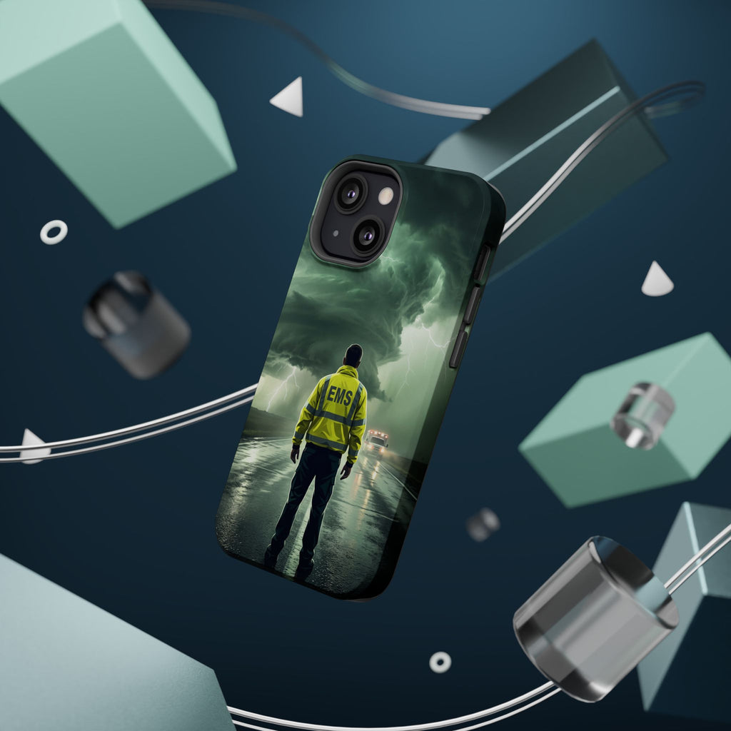 EMS Green Storm Phone Case — Magnetic Wireless Charging Cover