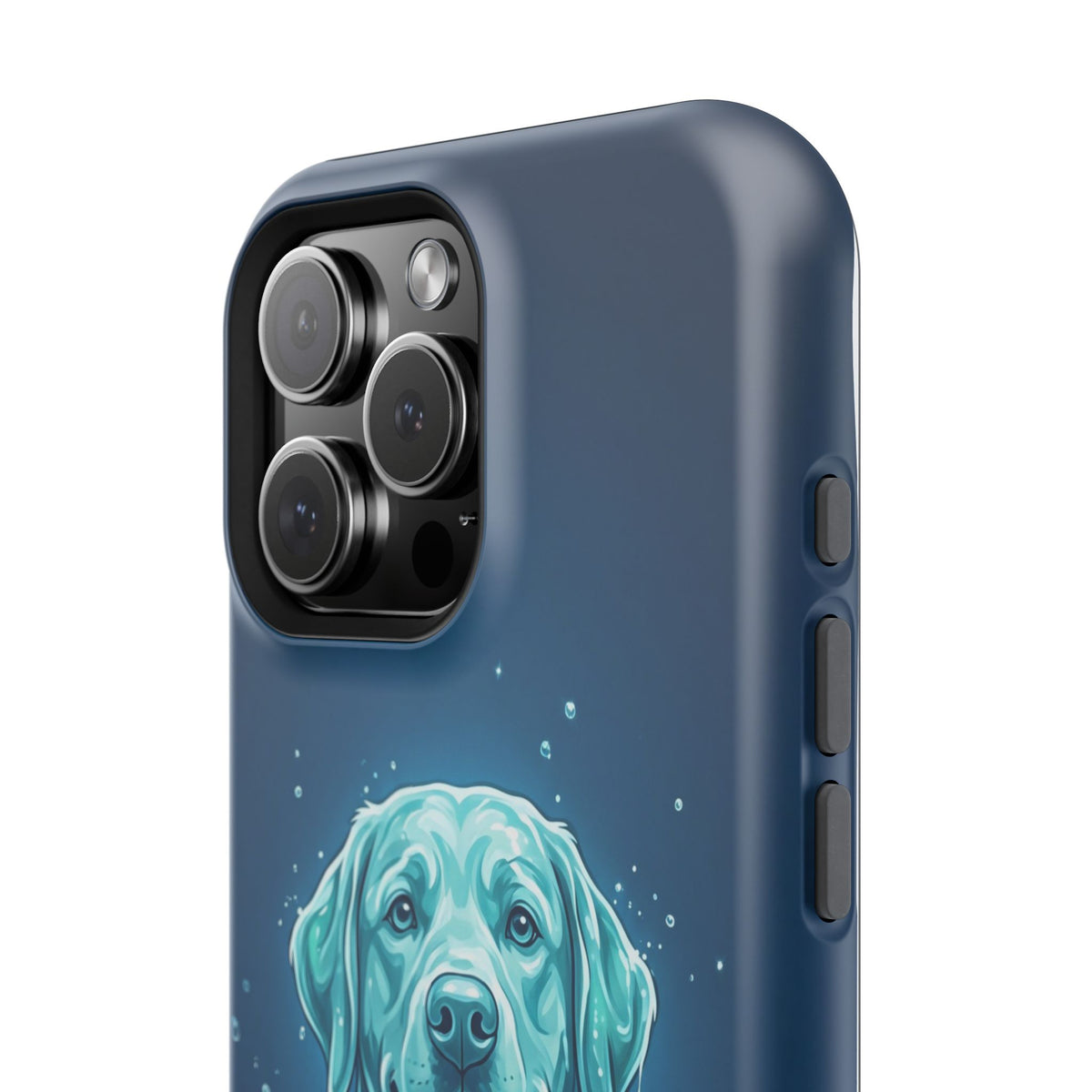 Water Splash Labrador Phone Case — Tough Magnetic Case with Wireless Charging