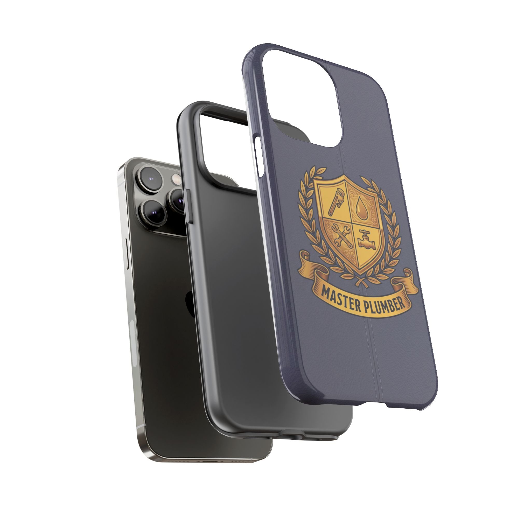 Master Plumber Slate Crest Phone Case - Samsung & iPhone Series