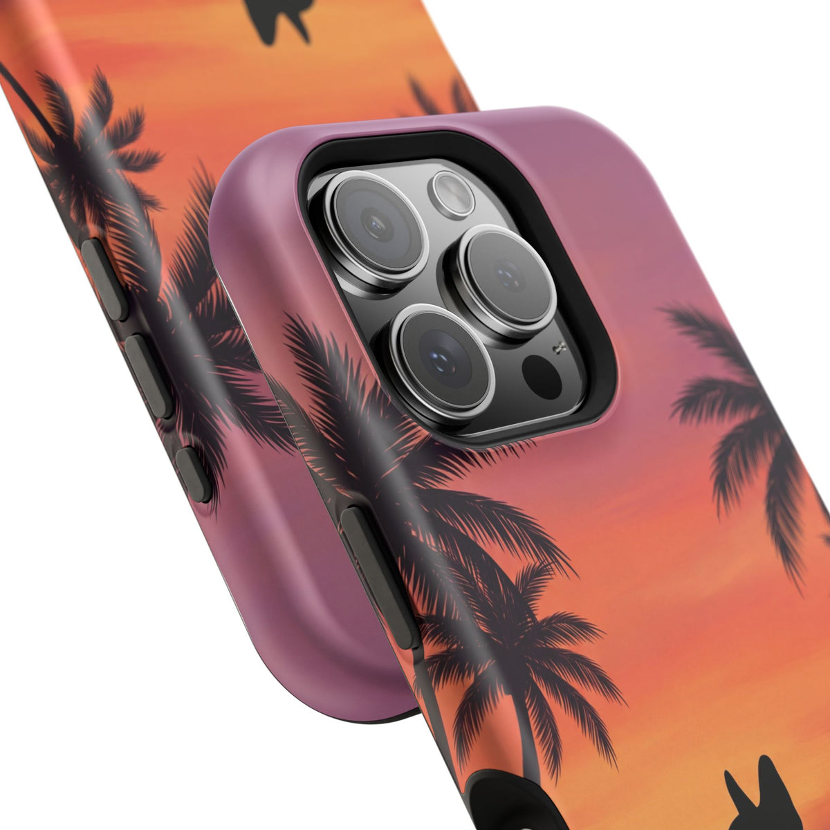 Personalized French Bulldog Tropical Beach Phone Case — Wireless Charging Cover