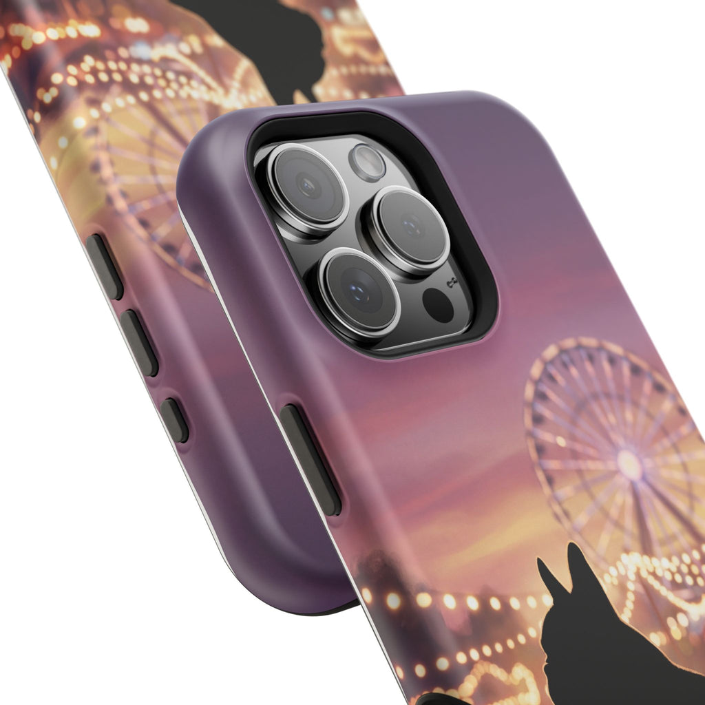 Personalized French Bulldog Carnival Nights Phone Case — Wireless Charging Cover