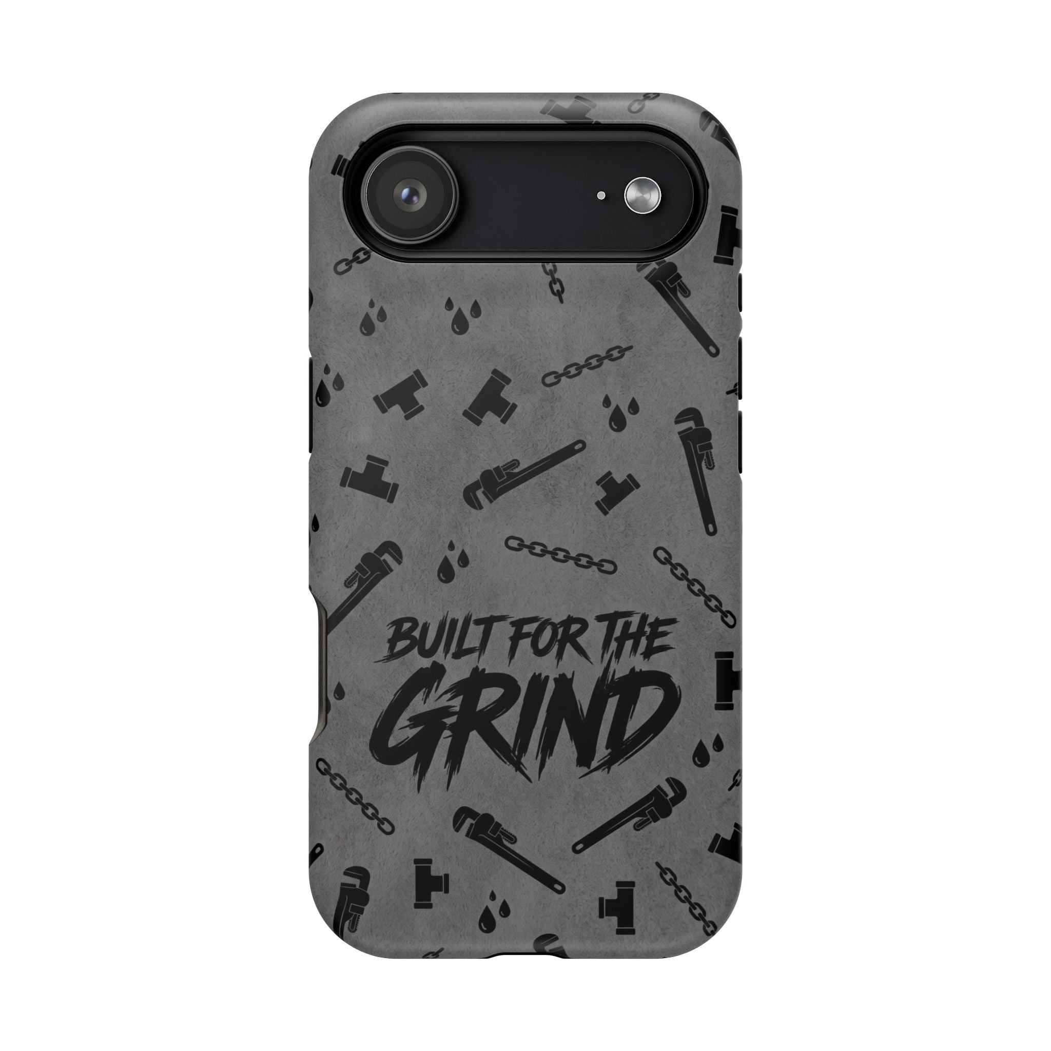 Built for the Grind Phone Case — Plumber Tools Wireless Charging Cover