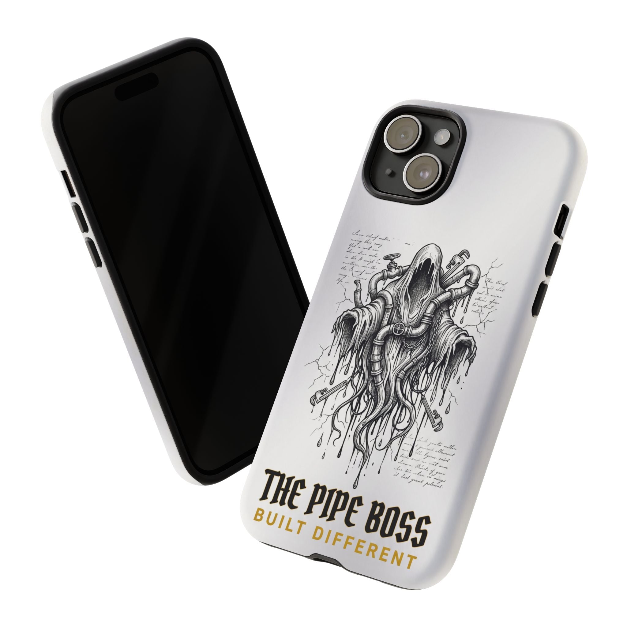 The Pipe Boss Gothic Plumber Phone Case - Samsung & iPhone Series