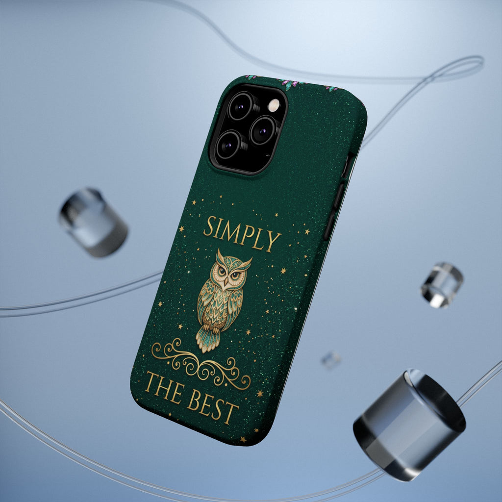 Simply The Best Wise Owl Phone Case — Wireless Charging Cover