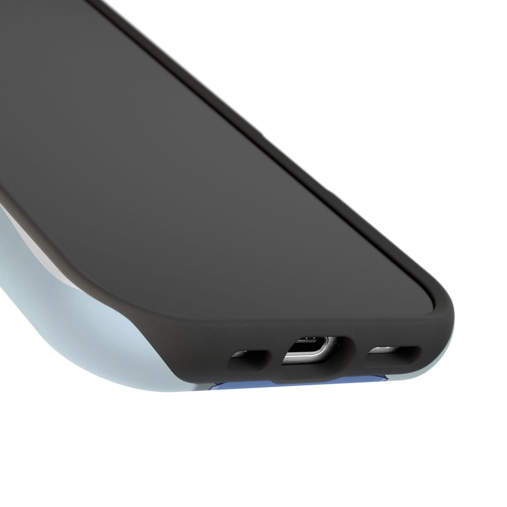 Personalized Nurse Portrait Phone Case — Impact-Resistant Wireless Charging Cover