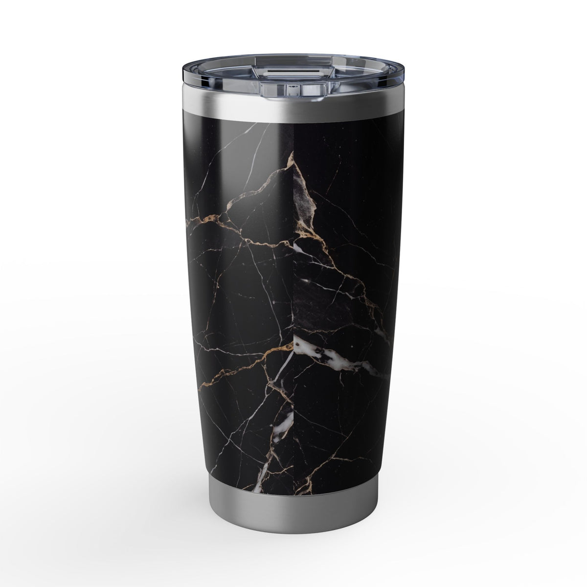 Labrador Tumbler | Gold Engraved Marble Art — 20 oz Stainless Travel Mug