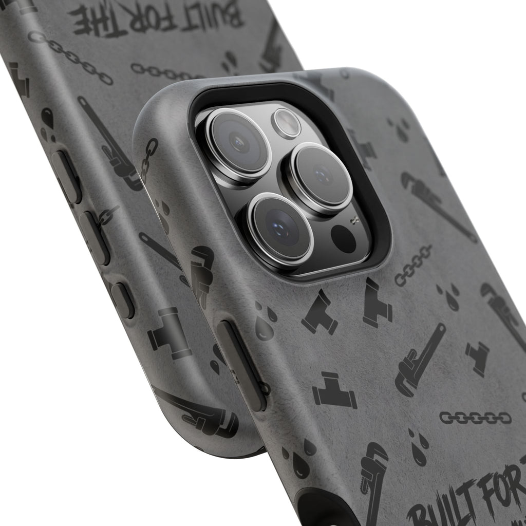 Built for the Grind Phone Case — Plumber Tools Wireless Charging Cover