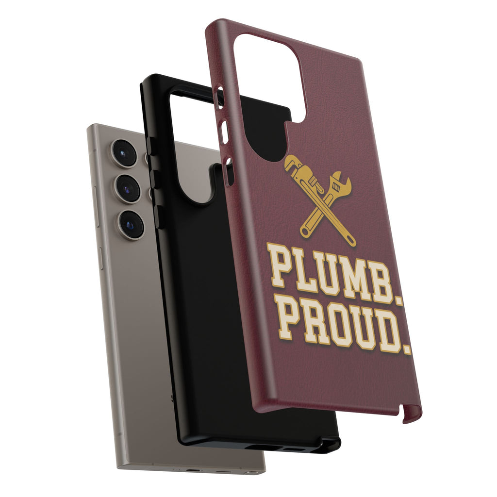Plumb. Proud. Varsity Print Phone Case - Samsung & iPhone Series