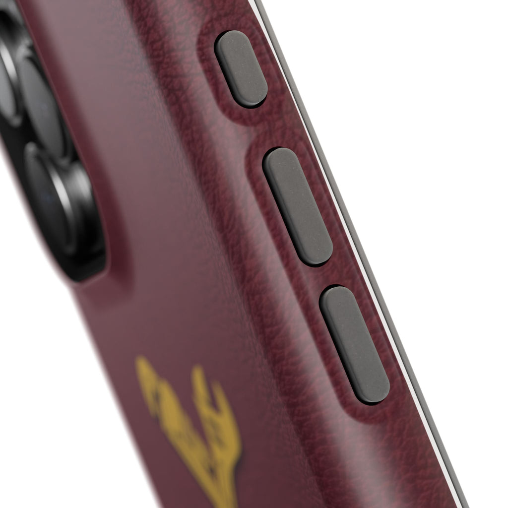 Plumb. Proud. Phone Case — Crossed Wrenches Wireless Charging Cover