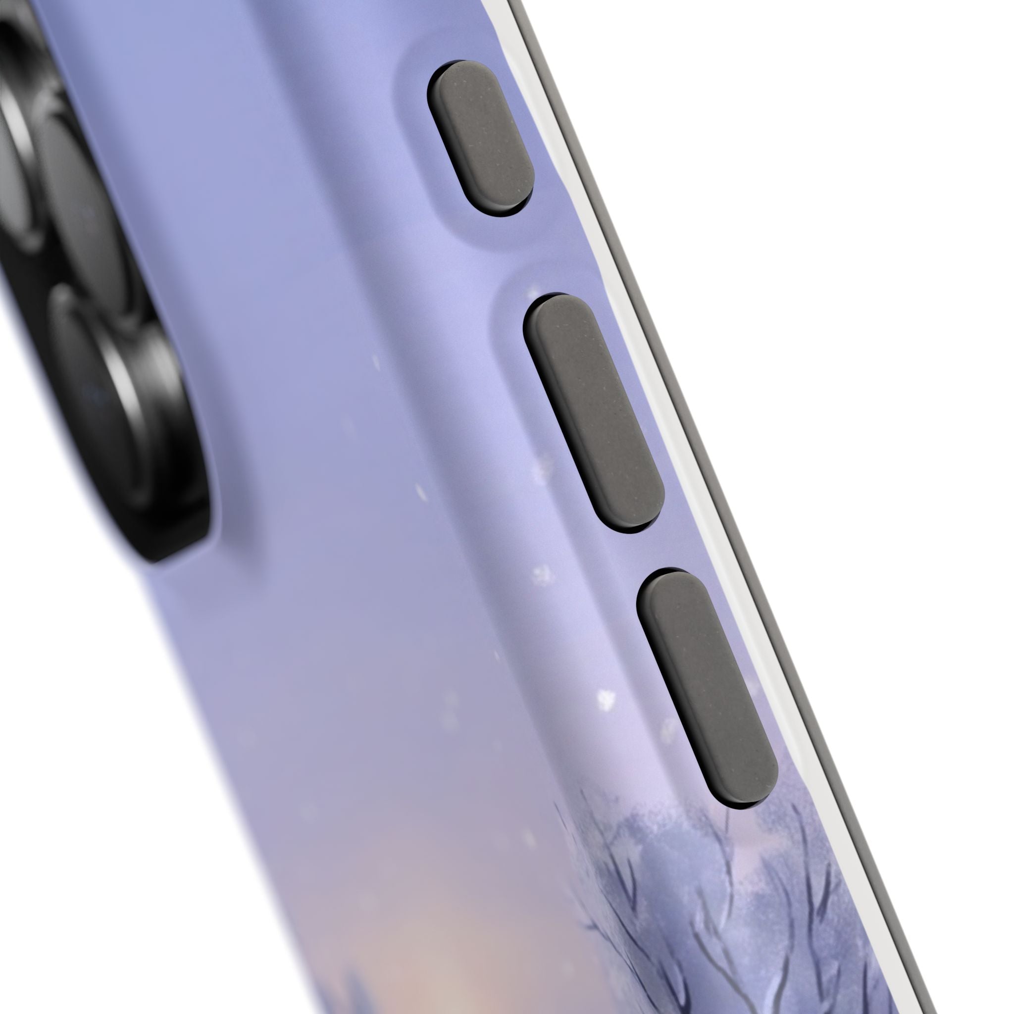 Personalized Dachshund Winter Snow Phone Case — Wireless Charging Cover