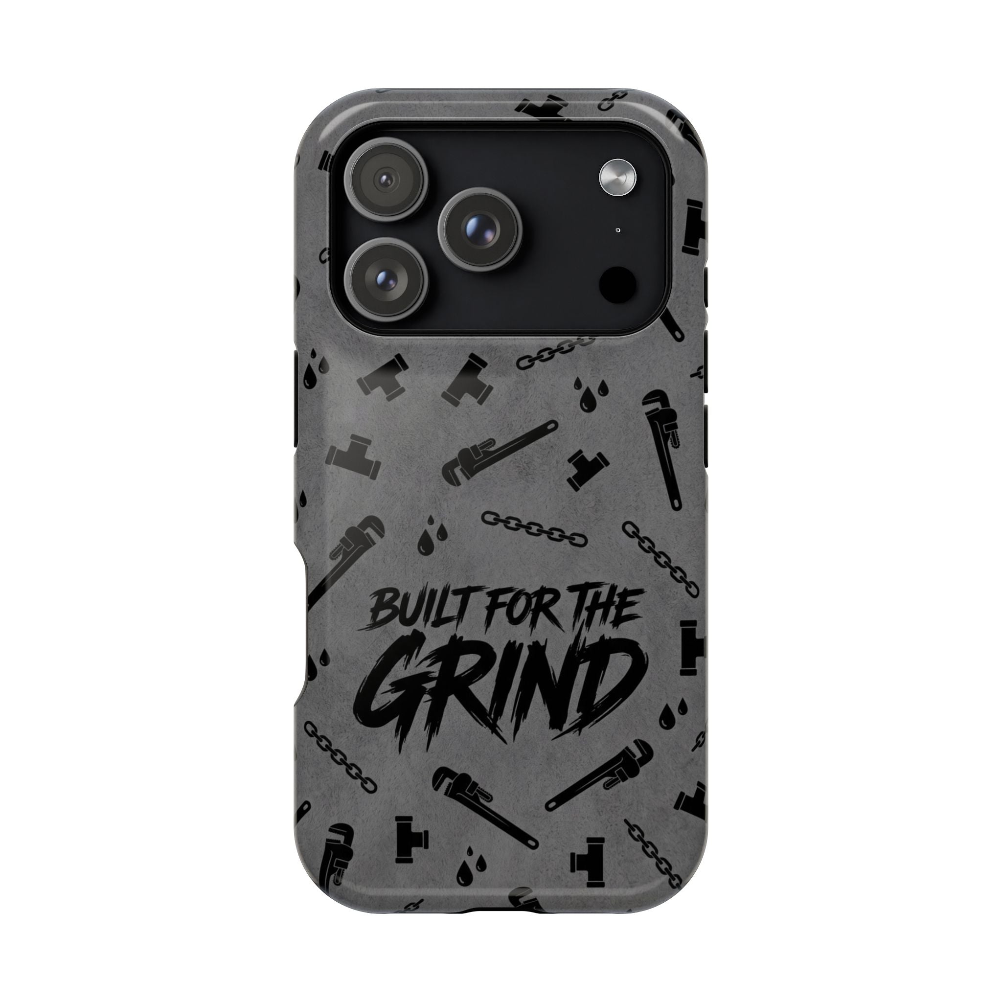 Built for the Grind Phone Case — Plumber Tools Wireless Charging Cover